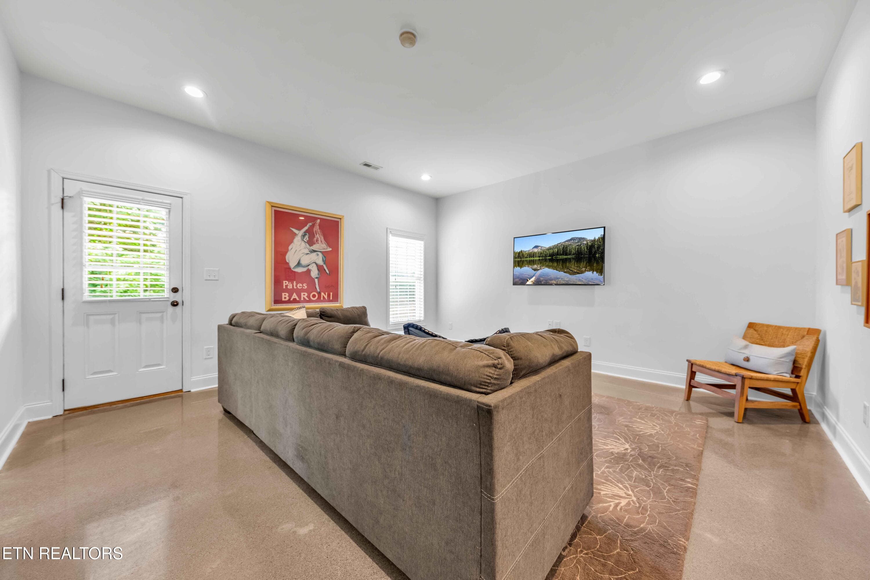 Basement Seating area - 436 Laurel Ridge Lane, Knoxville, TN 37922, Knoxville