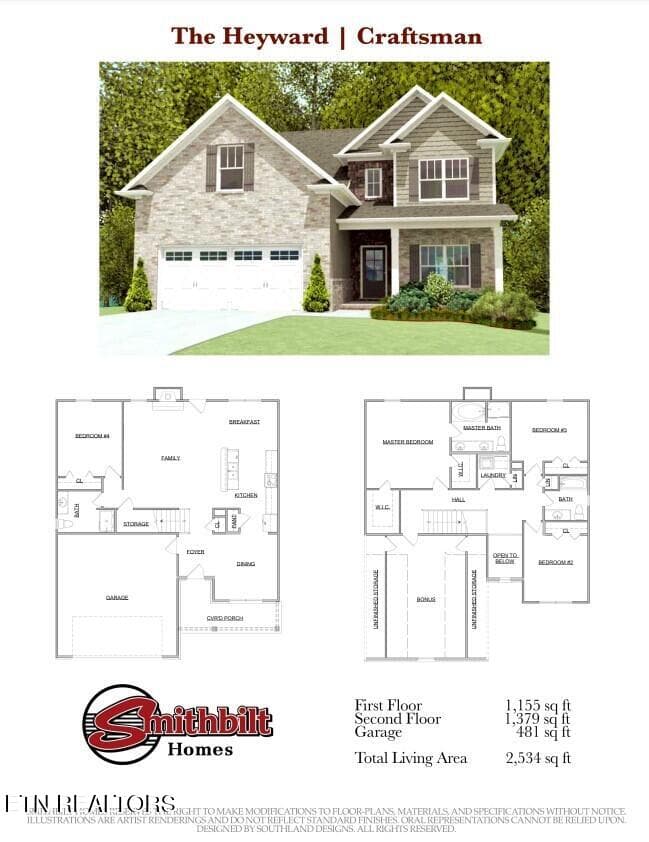 Heyward Craftsman Front Entry - 225 Roseberry St Lot125B, Oak Ridge, TN 37830, Oak Ridge