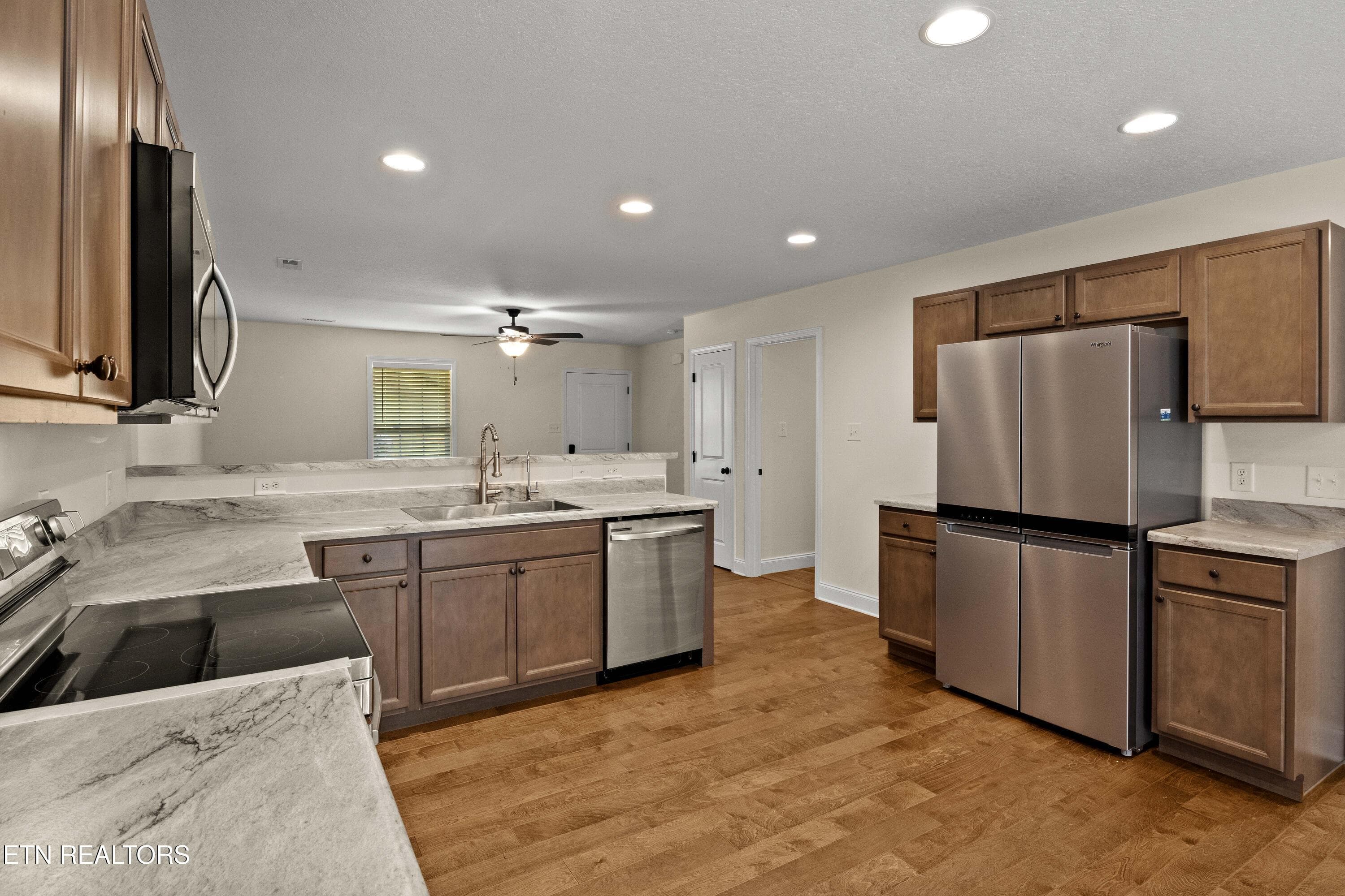 5Kitchen to living room - 8021 Poplar Grove Lane, Powell, TN 37849