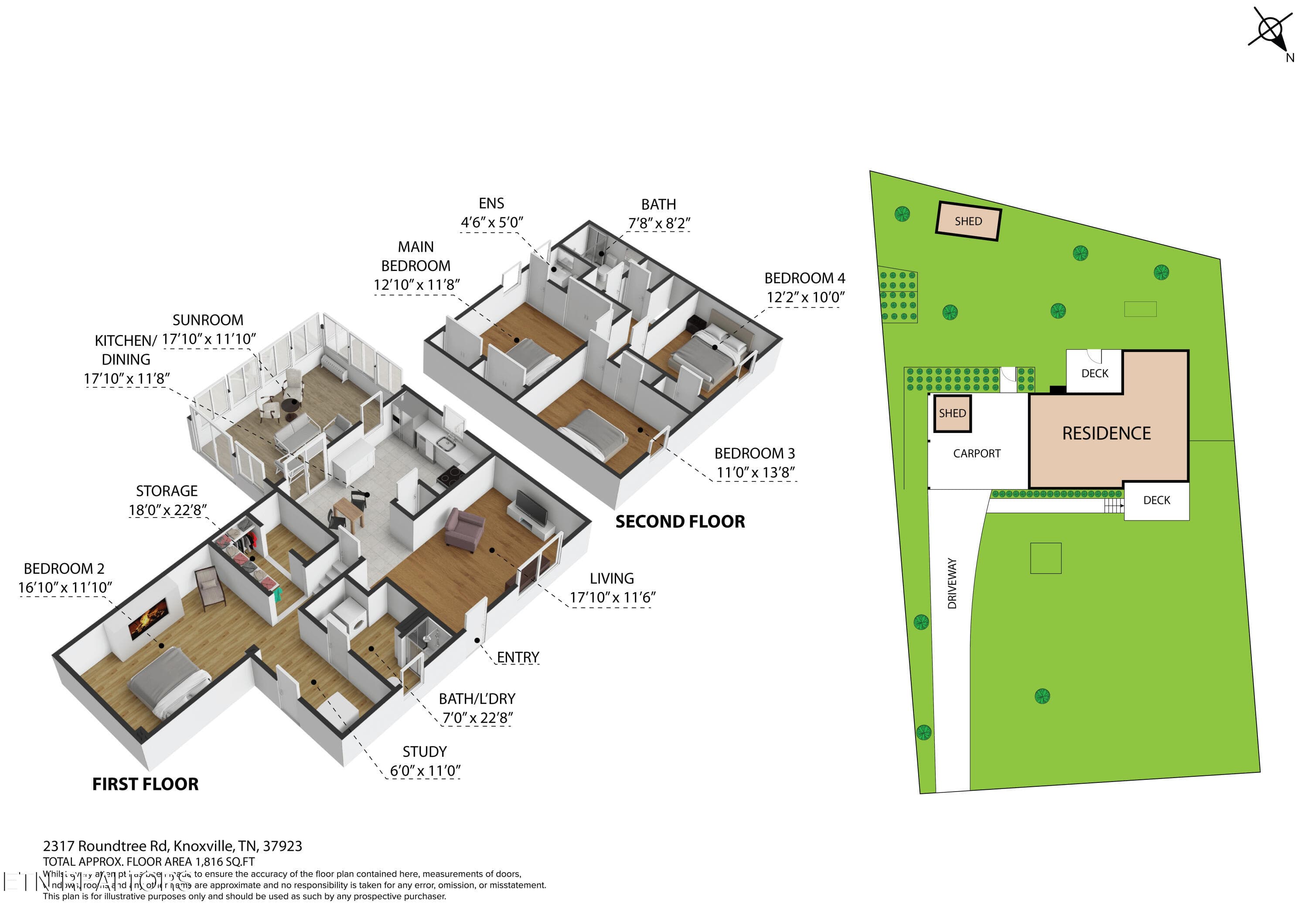 2317_roundtree_rd_knoxville_tn_37923-3d - 2317 Roundtree Rd, Knoxville, TN 37923