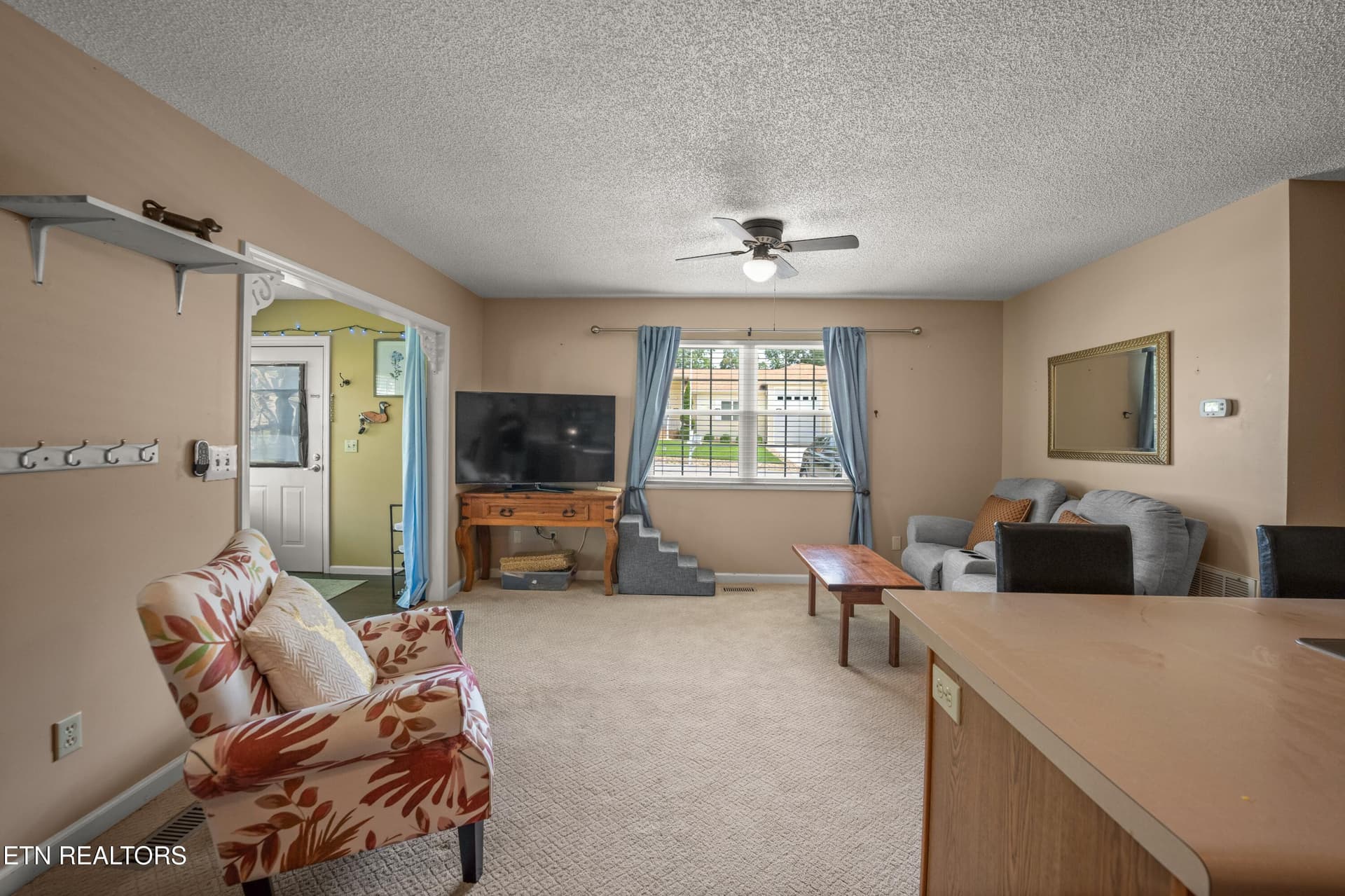 View of Living Area From Kitchen Area - 20 Hickory Hollow Circle, Crossville, TN 38555