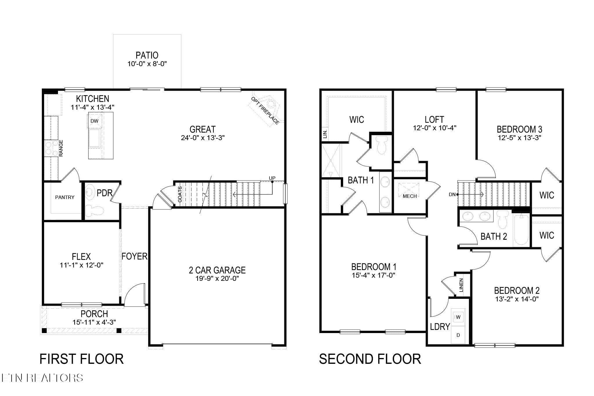 Penwell Traditon Floor Plan 2048x1365 - 6979 McGuffey Run Lane, Corryton, TN 37721
