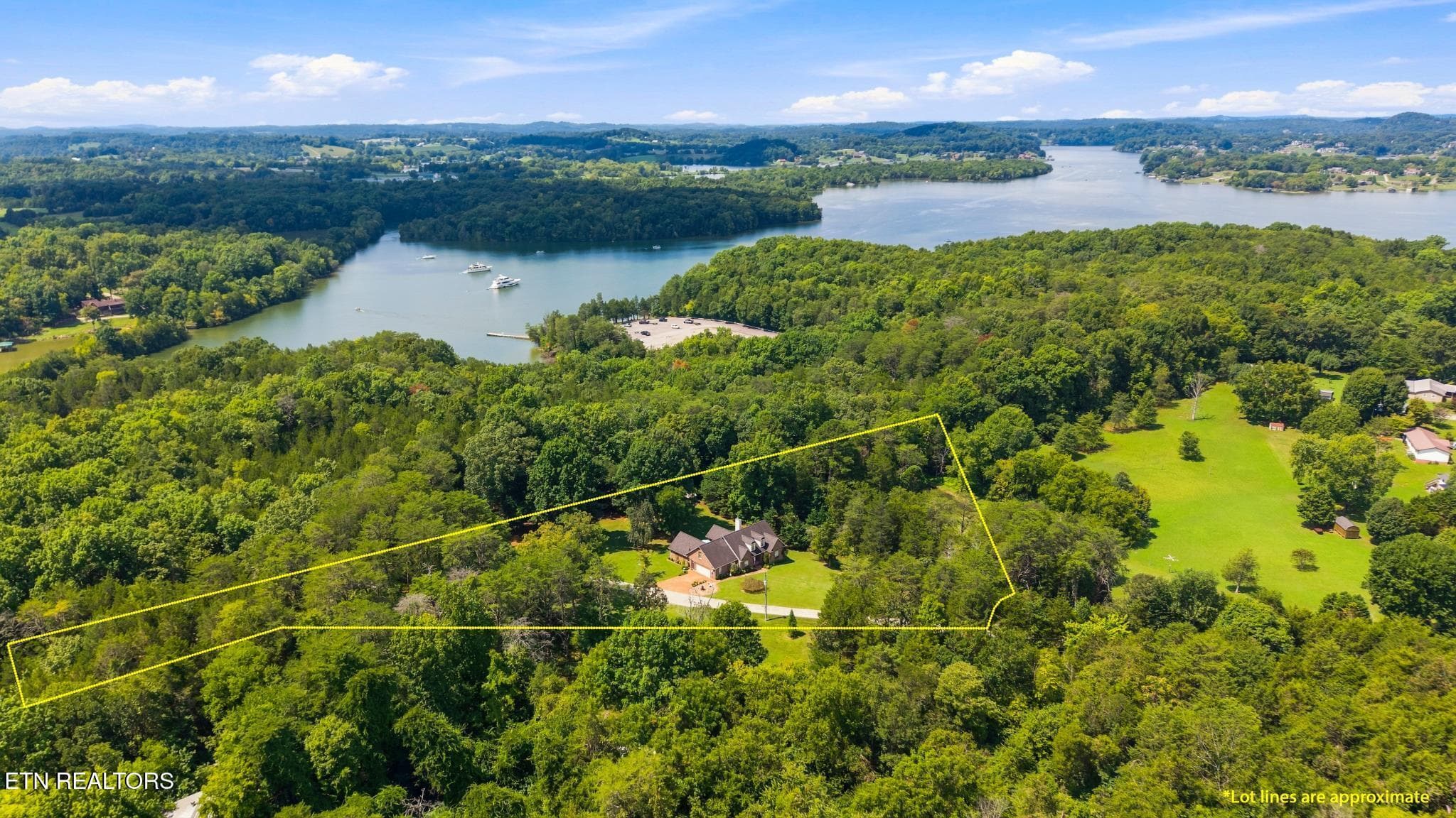 3217 Cove Property lines - 3217 Cove Lane, Louisville, TN 37777, Louisville