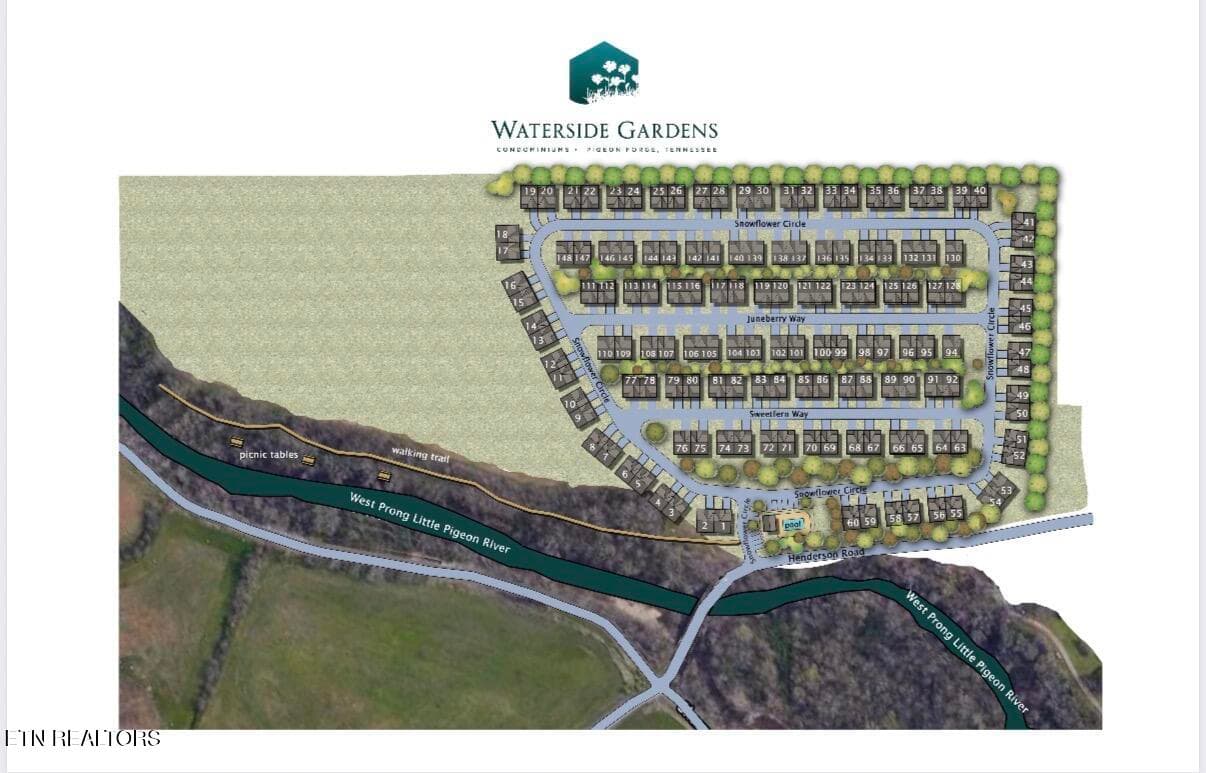 Site plan - 643 Snowflower Circle 139, Pigeon Forge, TN 37863, Pigeon Forge