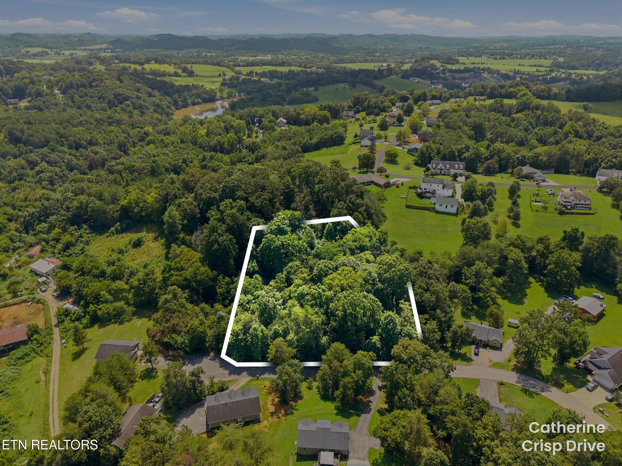 002_property line - Catherine Crisp Drive, Kodak, TN 37764
