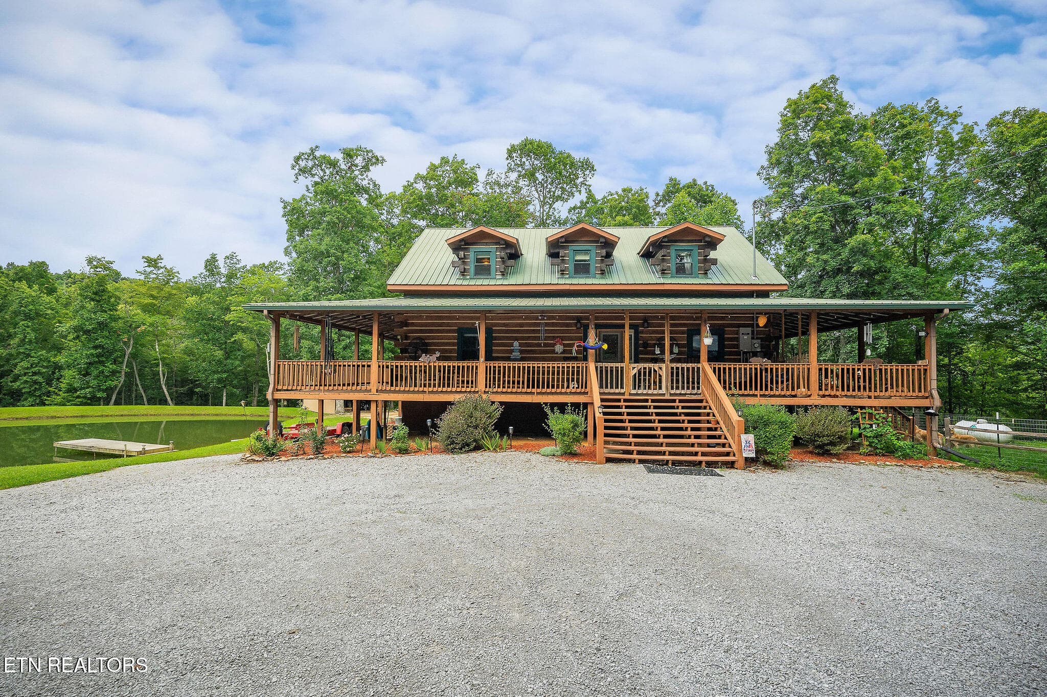 LOG HOME BEST USE AS MAIN - 113 Allens Way, Crossville, TN 38572, Crossville