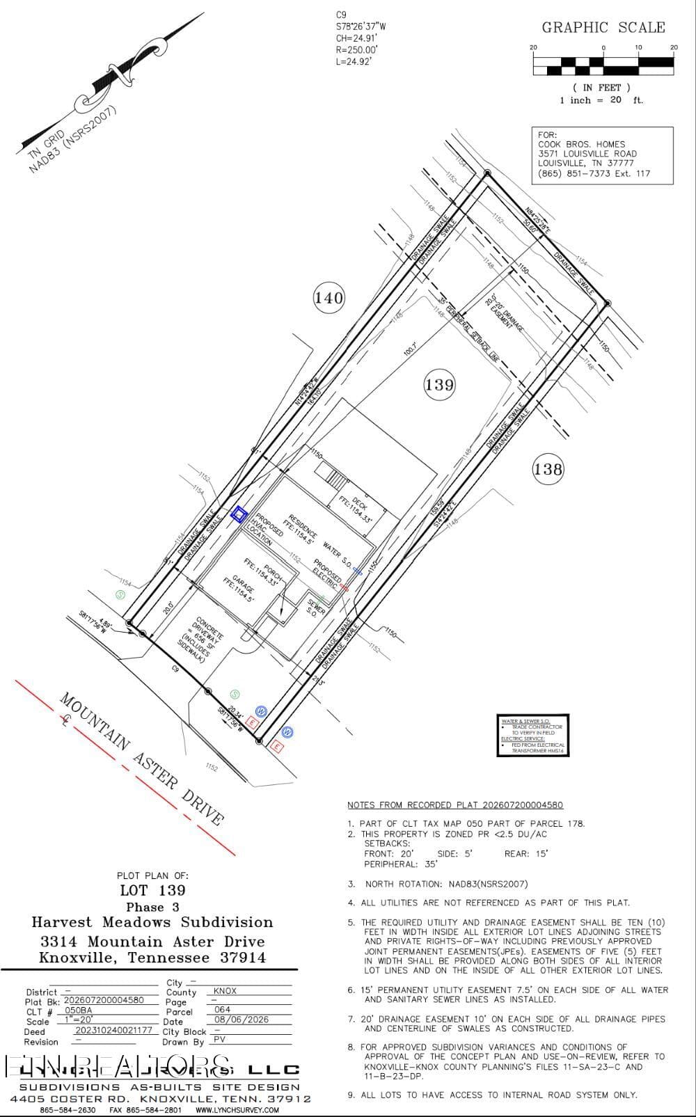 site 3314 - 3314 Mountain Aster Drive, Knoxville, TN 37924, Knoxville