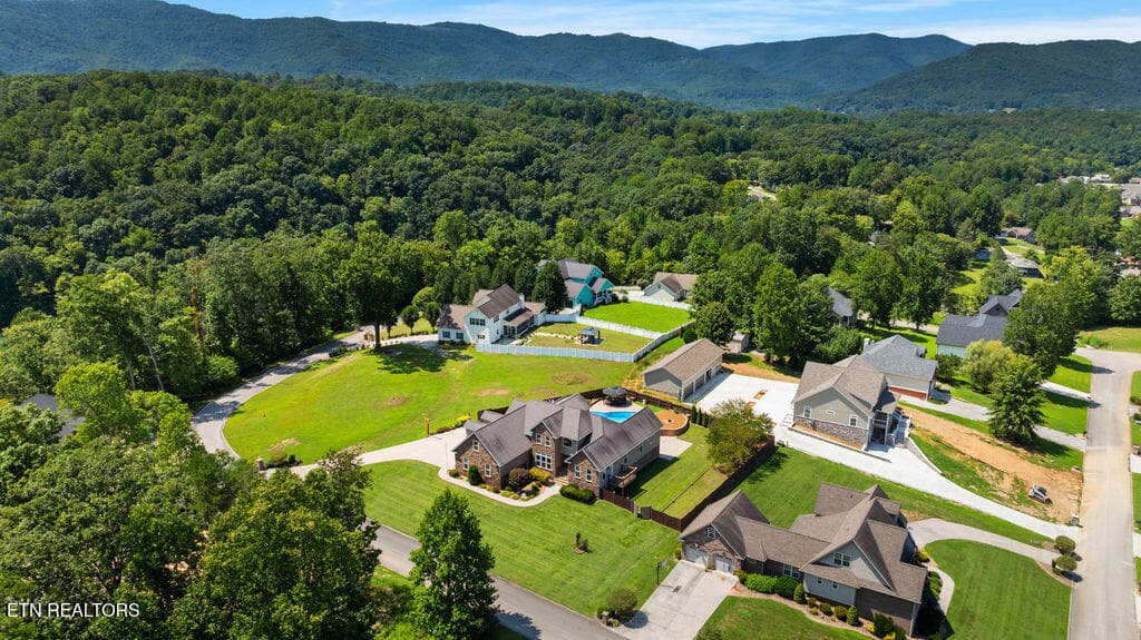 Aerial 3 - 409 Bluff Trace, Jacksboro, TN 37757