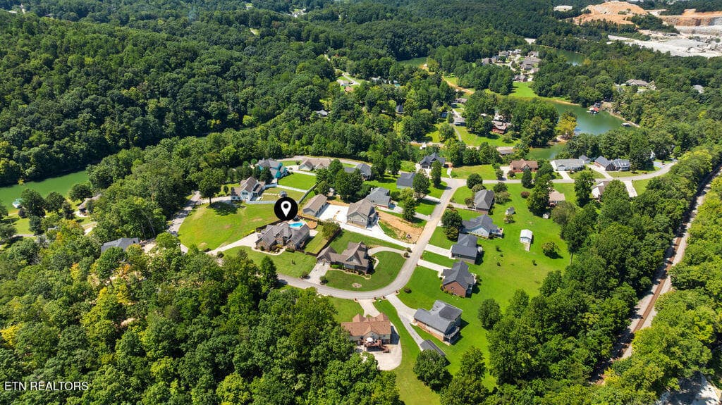 Aerial 4 - 409 Bluff Trace, Jacksboro, TN 37757