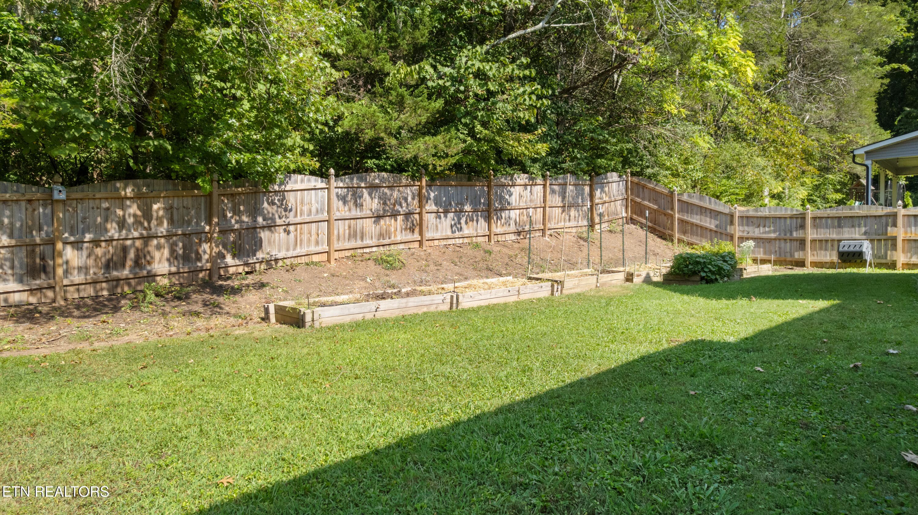 Wooded Backdrop providing Privacy - 2614 Sweeping Rain Lane, Knoxville, TN 37931