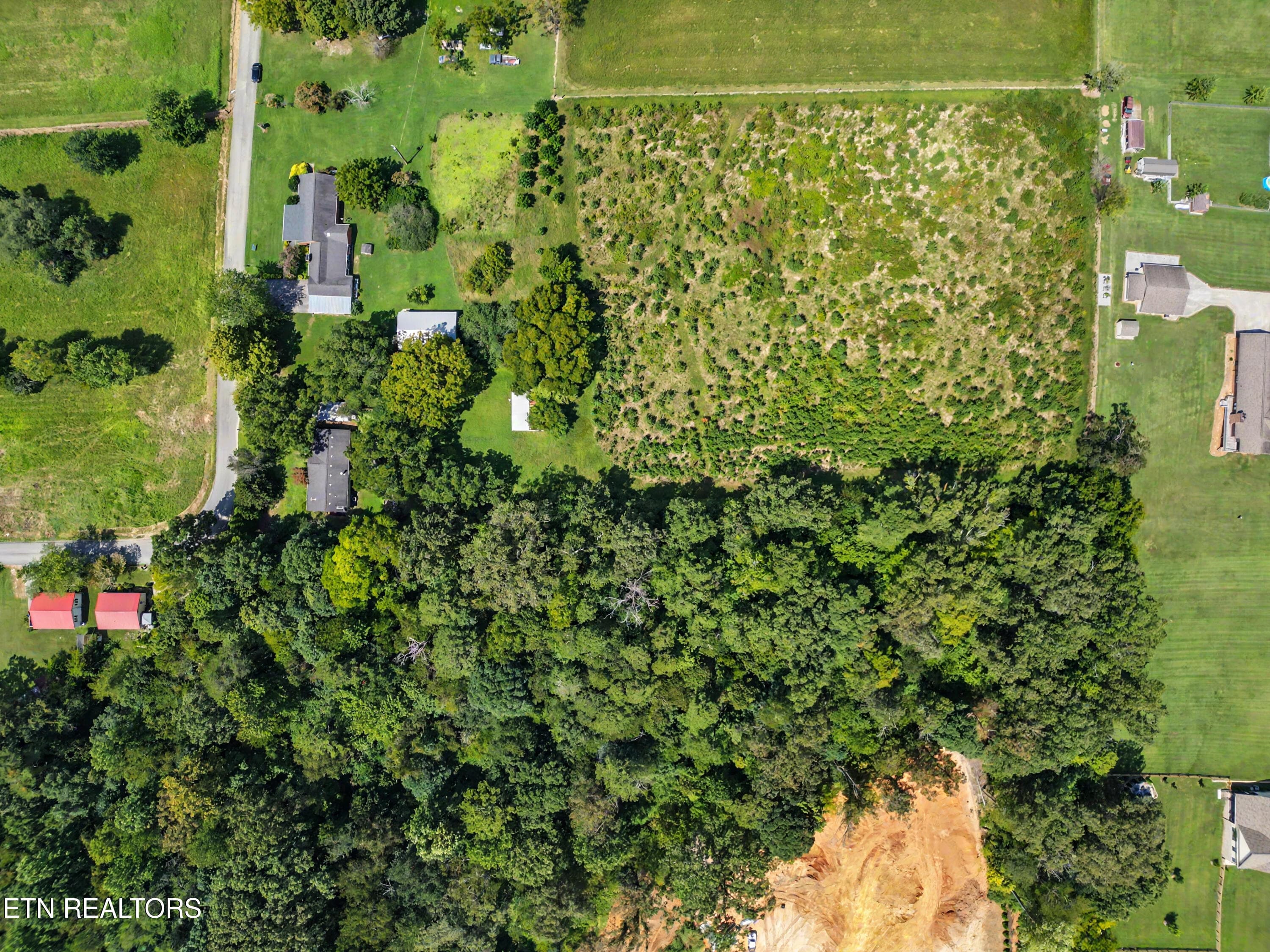 Overhead of the property - 134 Hodges Lane, Maryville, TN 37804