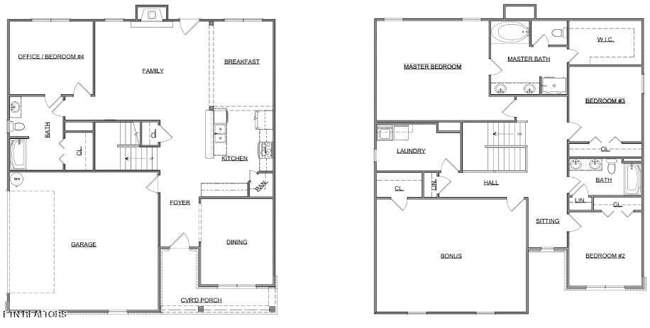Huntington Craftsman Side Entry Floor Pl - 101 Cedarberry St Lot 321, Oak Ridge, TN 37830