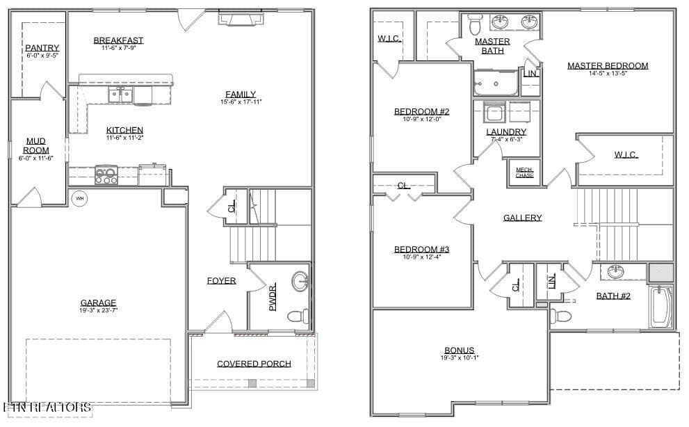 Maybel-Floor-Plan - 145 Cedarberry St Lot186B, Oak Ridge, TN 37830, Oak Ridge