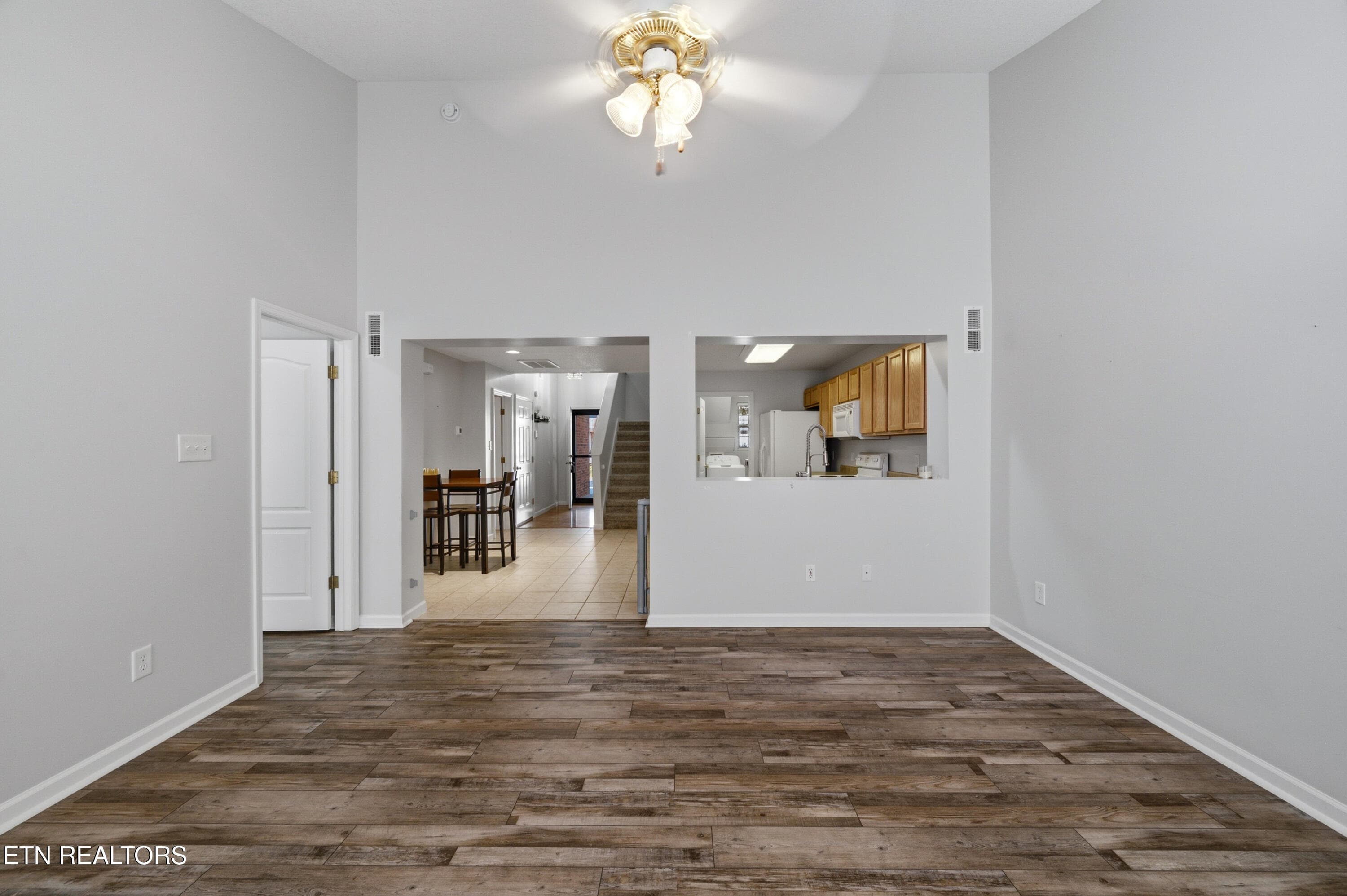 Living room to kitchen - 6946 La Christa Way, Knoxville, TN 37921, Knoxville