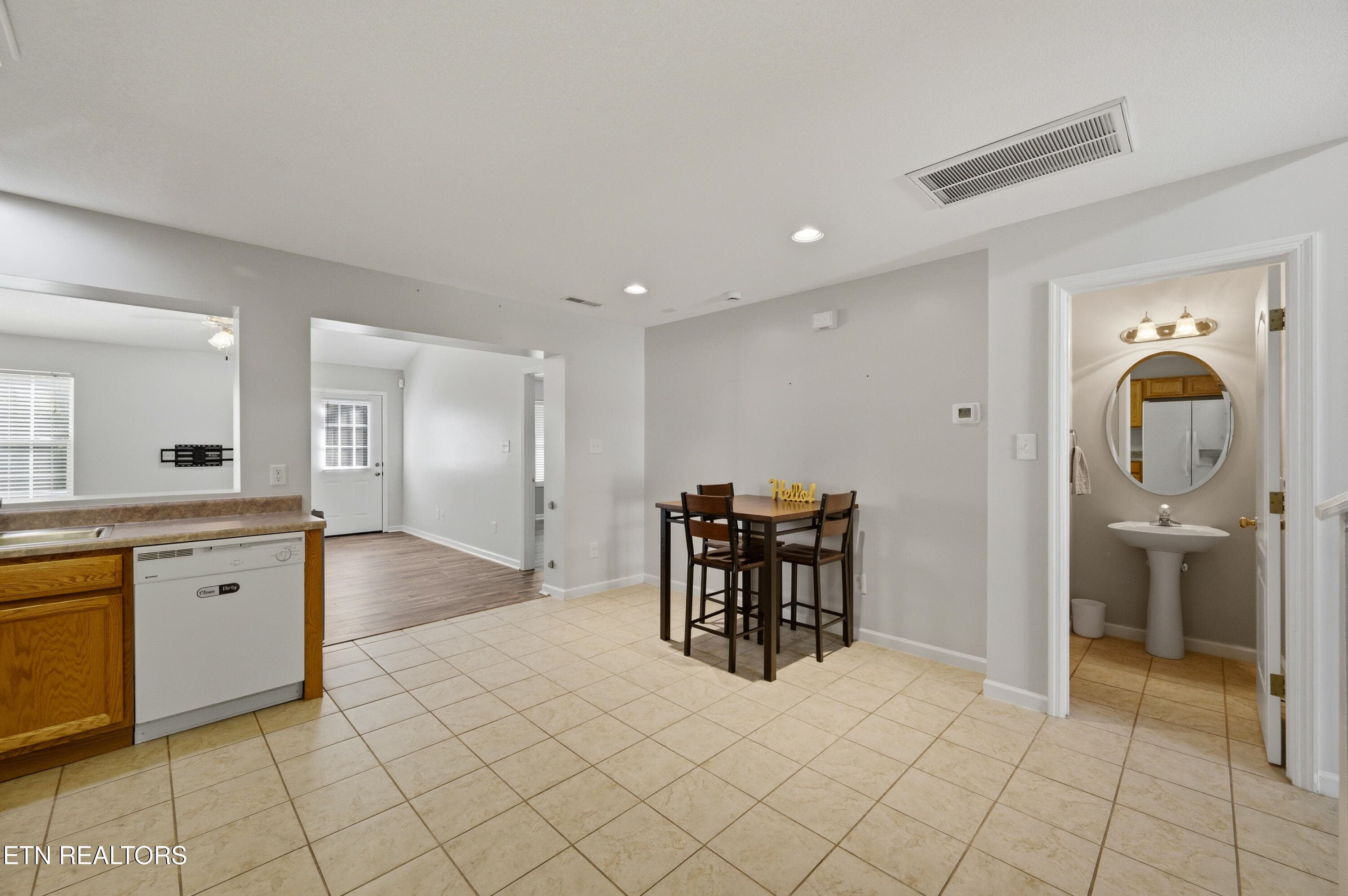 Half bath off of the kitchen - 6946 La Christa Way, Knoxville, TN 37921, Knoxville