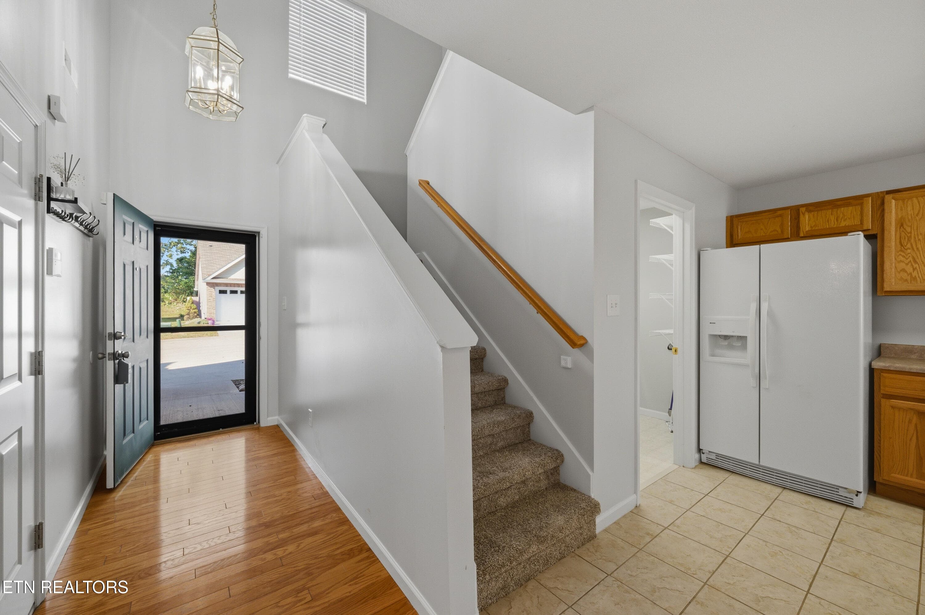 Stair way to upstairs - 6946 La Christa Way, Knoxville, TN 37921, Knoxville