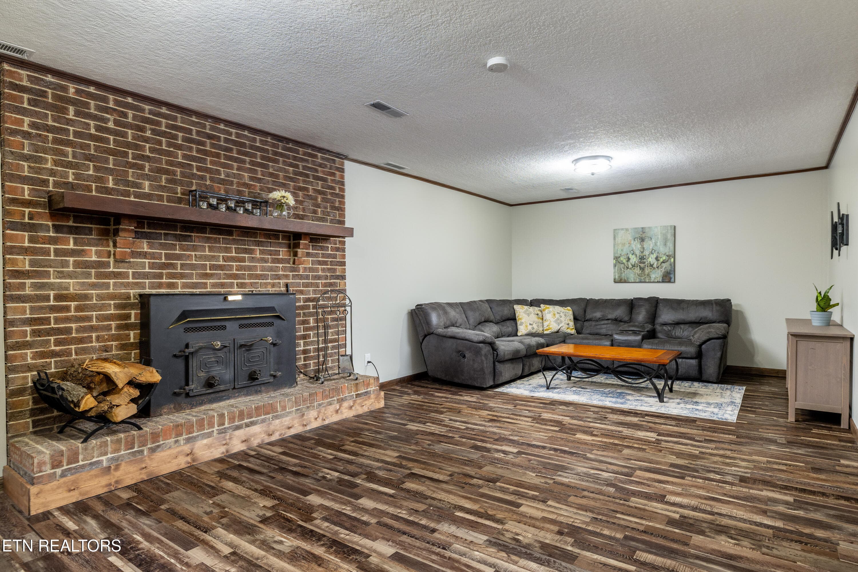 Finished Basement with Fireplace - 147 County Road 576, Englewood, TN 37329