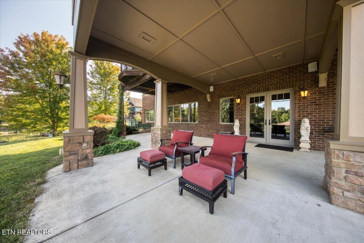 Lower Level Patio - 436 Waterfront Way, Spring City, TN 37381
