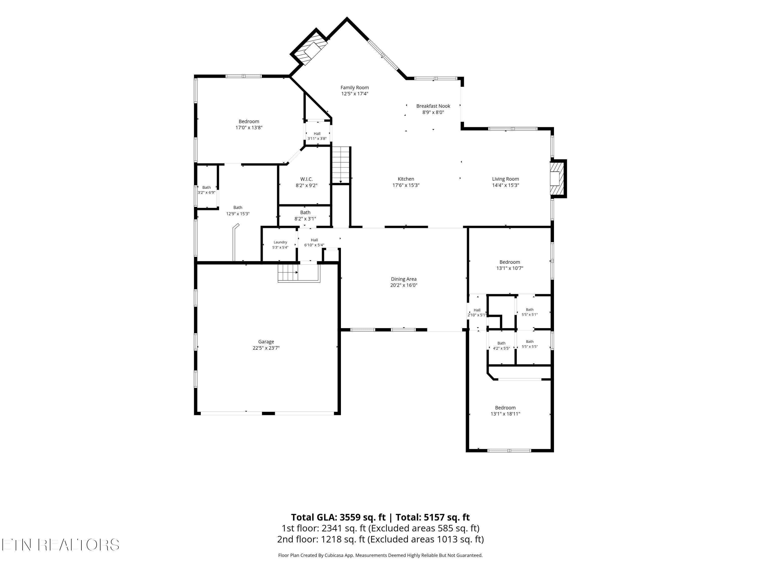 1-Floorplan_1 - 7745 Madgewood Lane, Knoxville, TN 37909, Knoxville