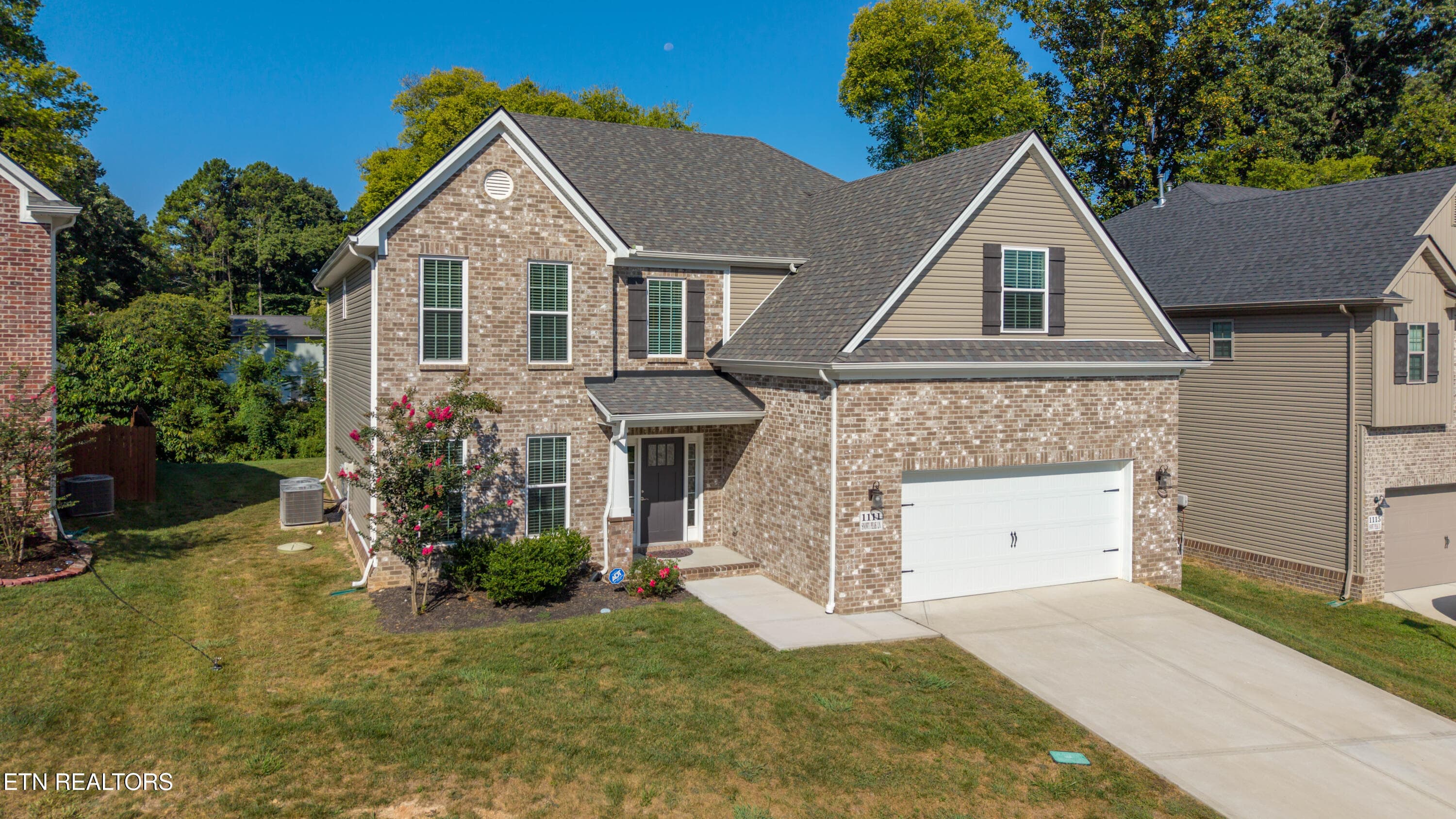 Drone Photo - Front Exterior - 1111 Snowy Peak Lane, Knoxville, TN 37922, Knoxville