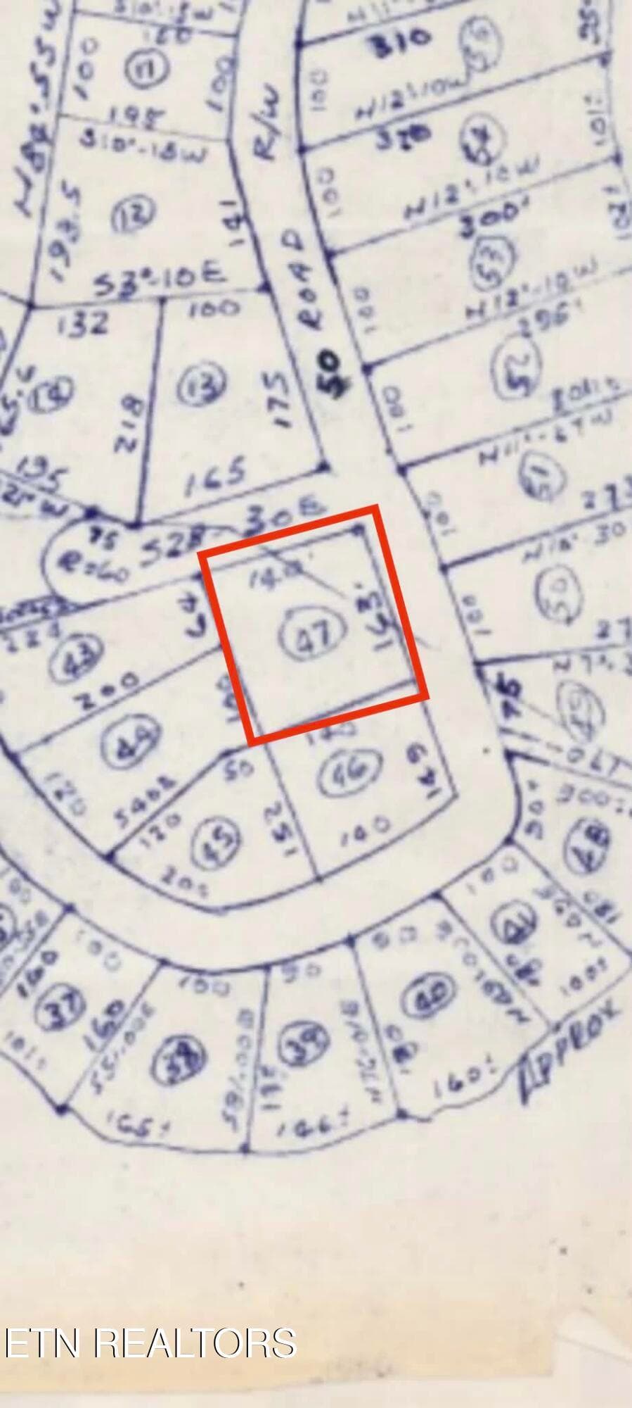 SURVEY MAP - S Shorewood Lane, Caryville, TN 37714
