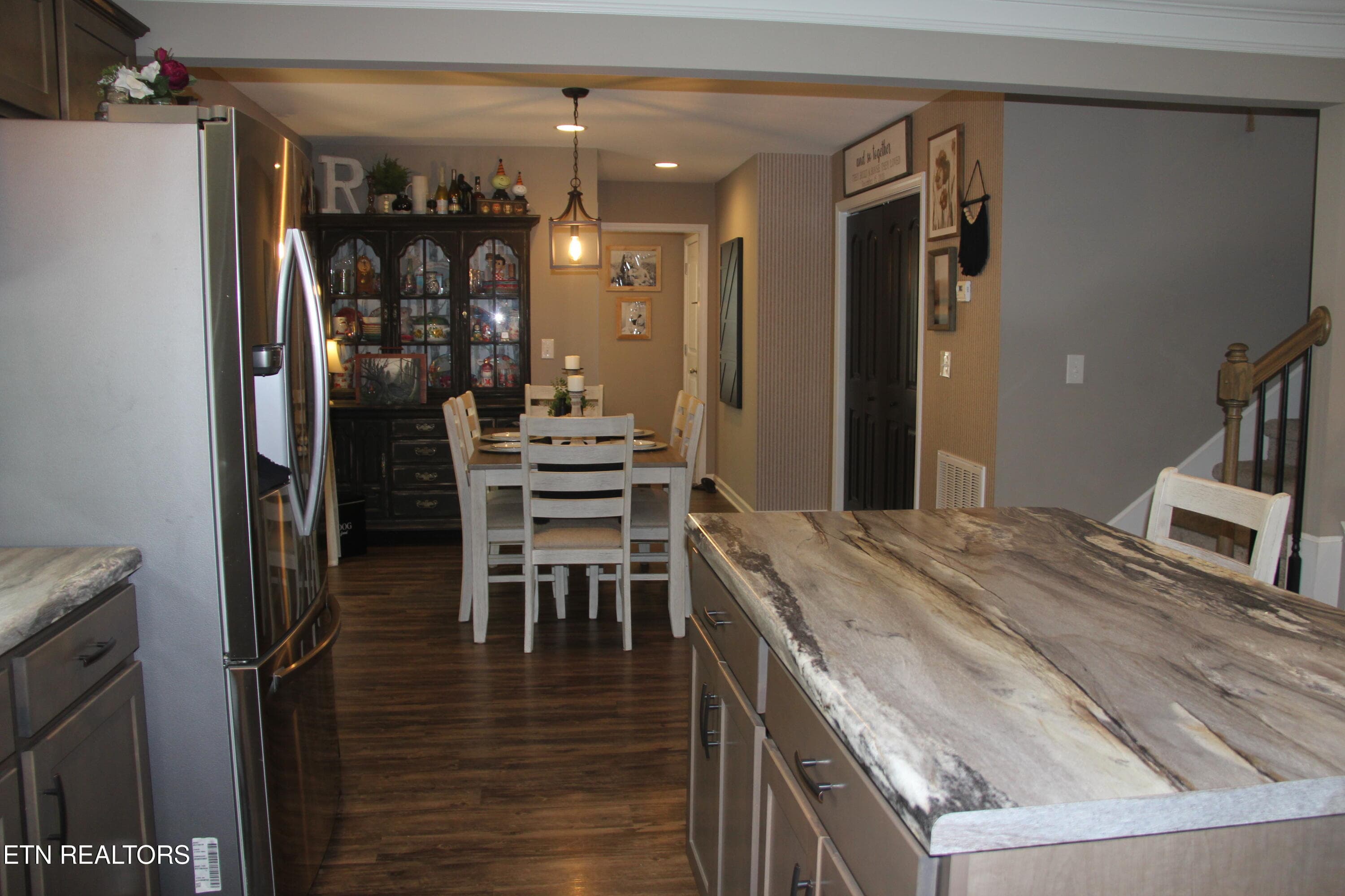 Open kitchen dining - 5929 Rain Cloud Rd, Knoxville, TN 37918