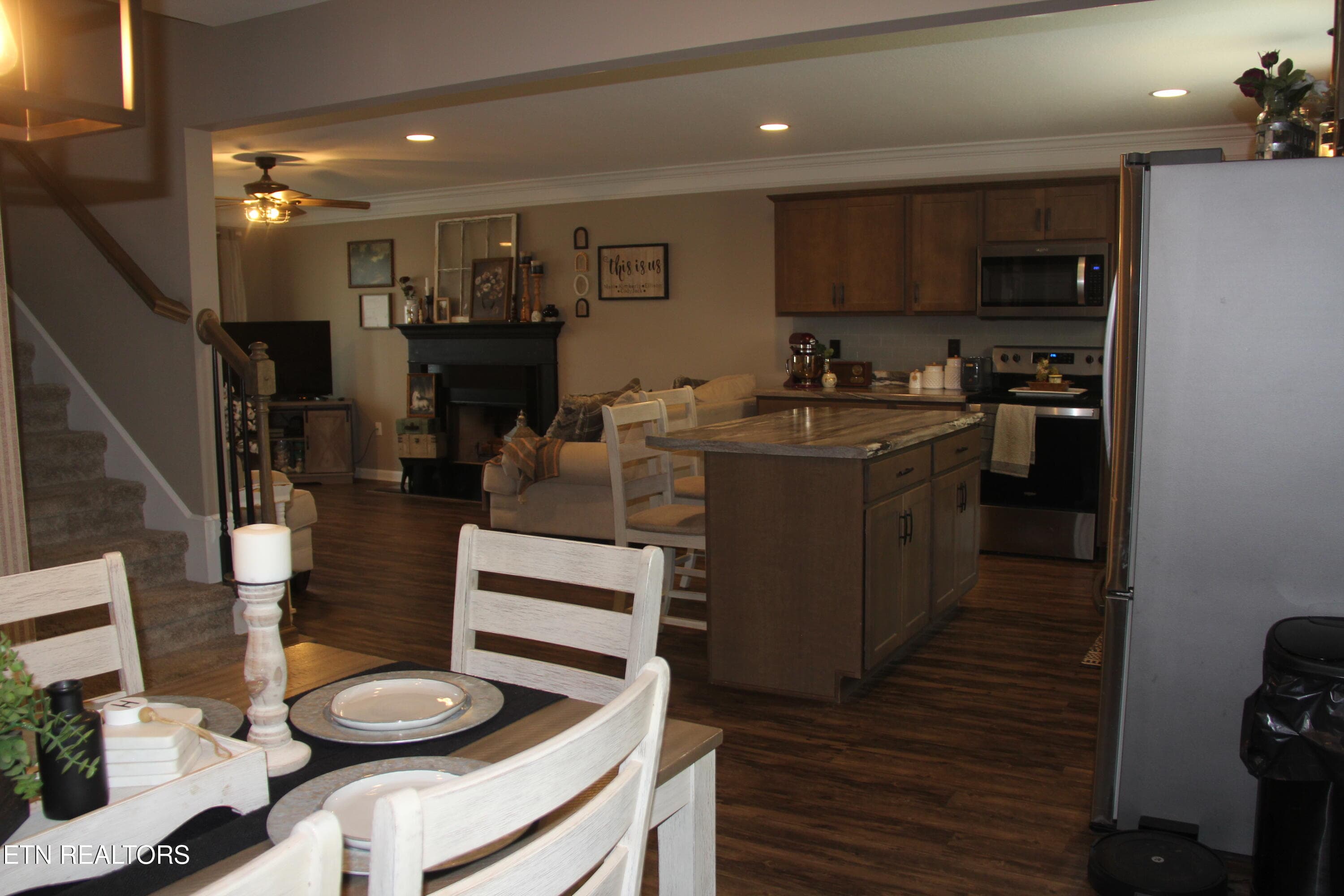 Open floorplan - 5929 Rain Cloud Rd, Knoxville, TN 37918