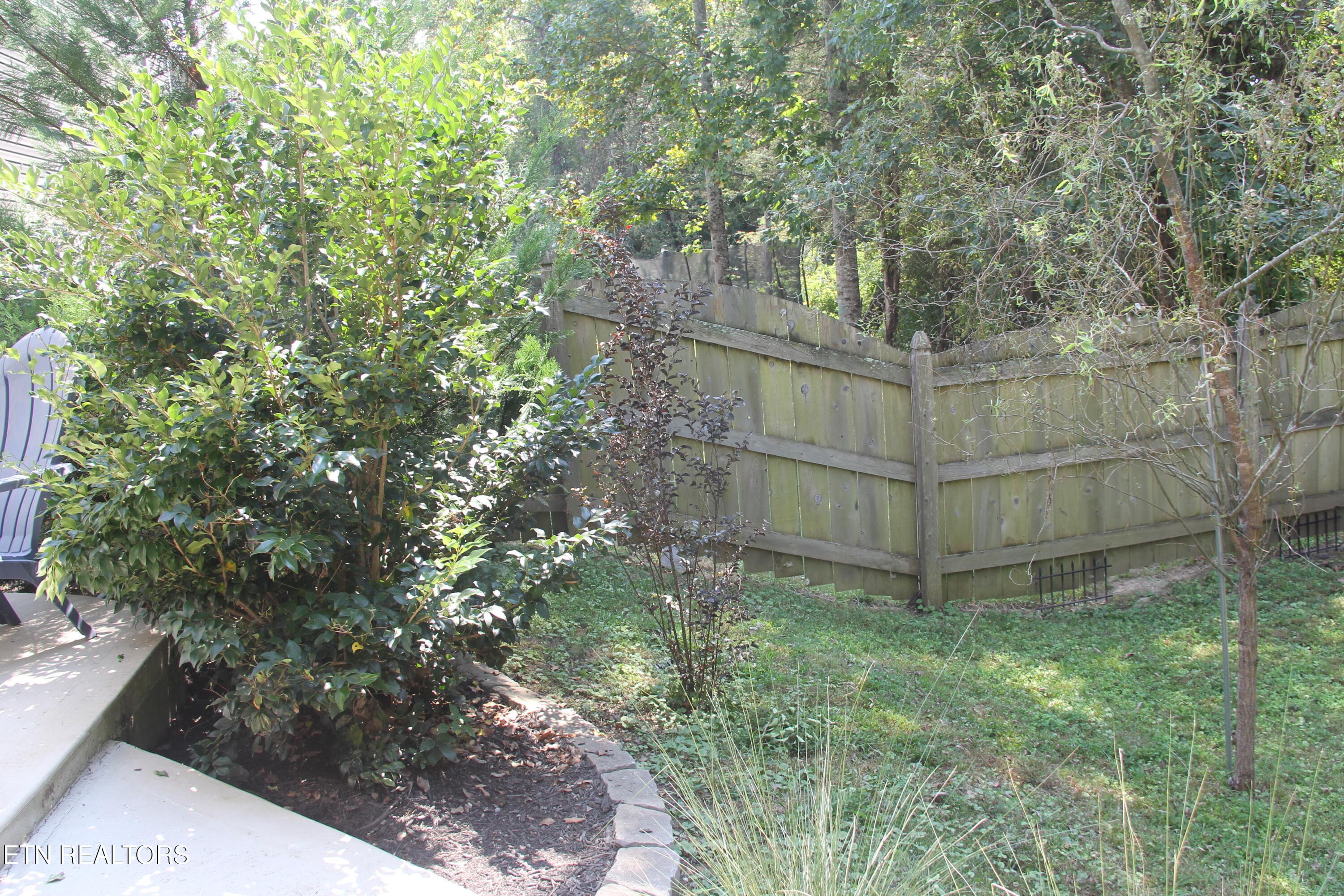 Landscaping backyard - 5929 Rain Cloud Rd, Knoxville, TN 37918