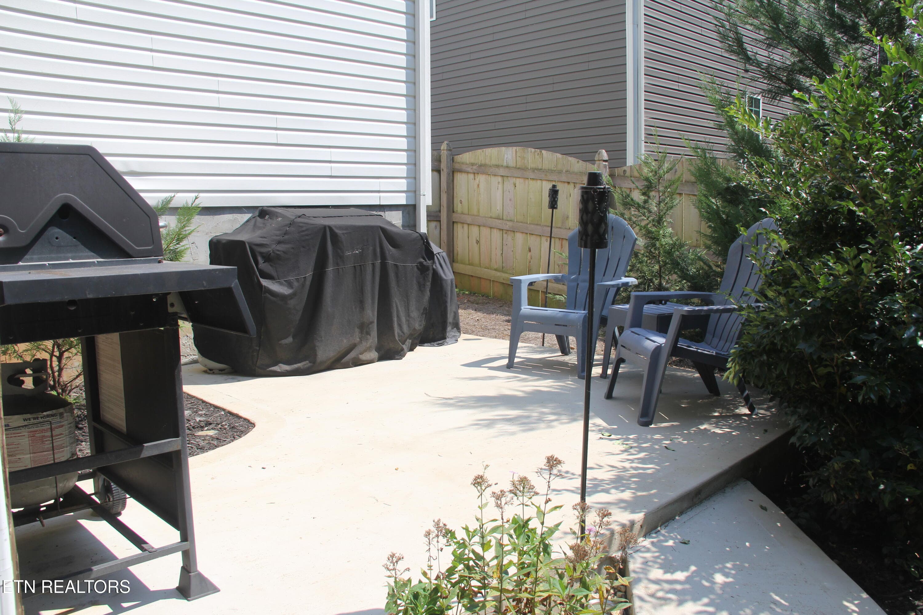Patio for grilling - 5929 Rain Cloud Rd, Knoxville, TN 37918