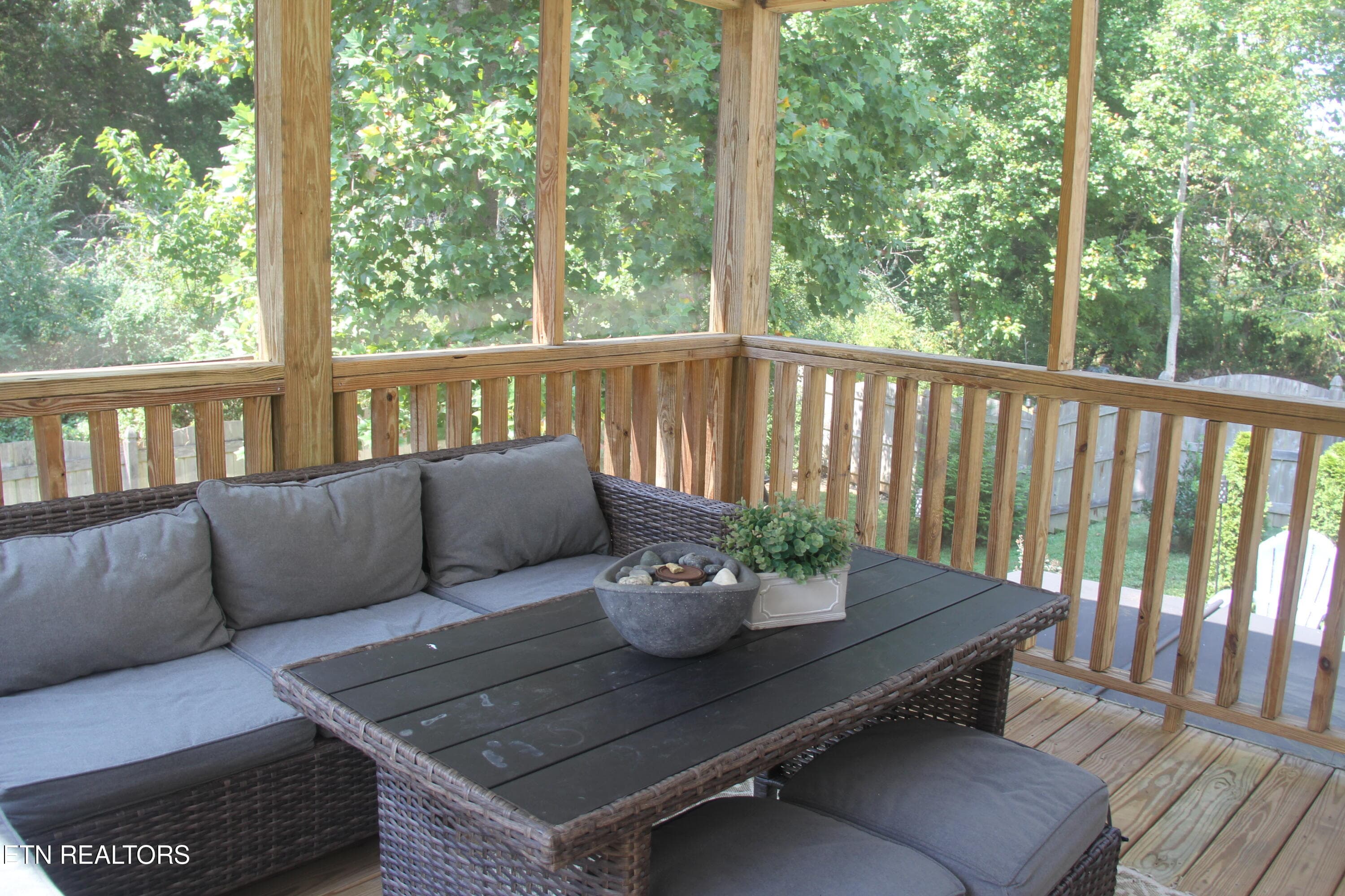 Screen in porch - 5929 Rain Cloud Rd, Knoxville, TN 37918