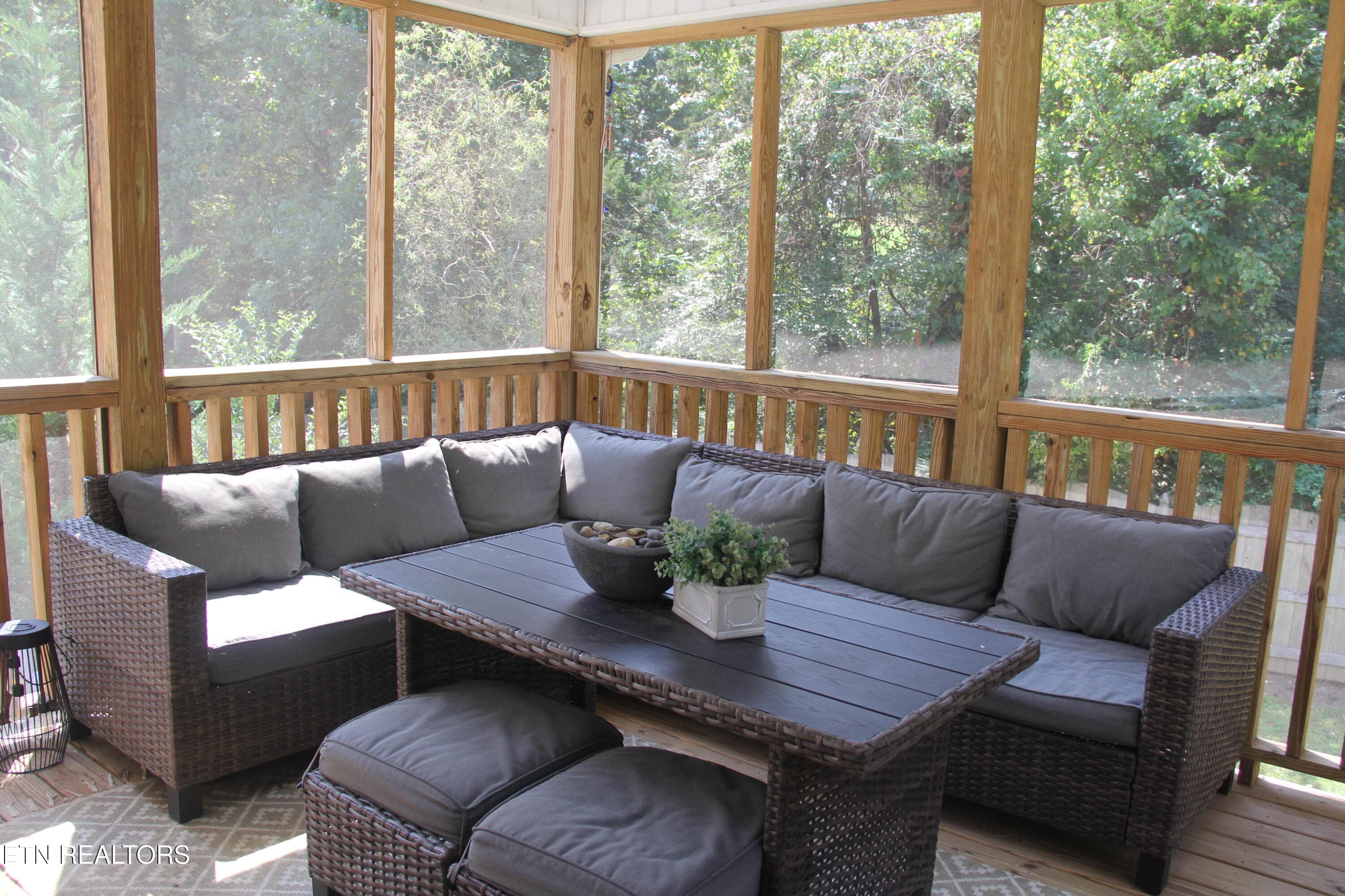 Screen in porch - 5929 Rain Cloud Rd, Knoxville, TN 37918