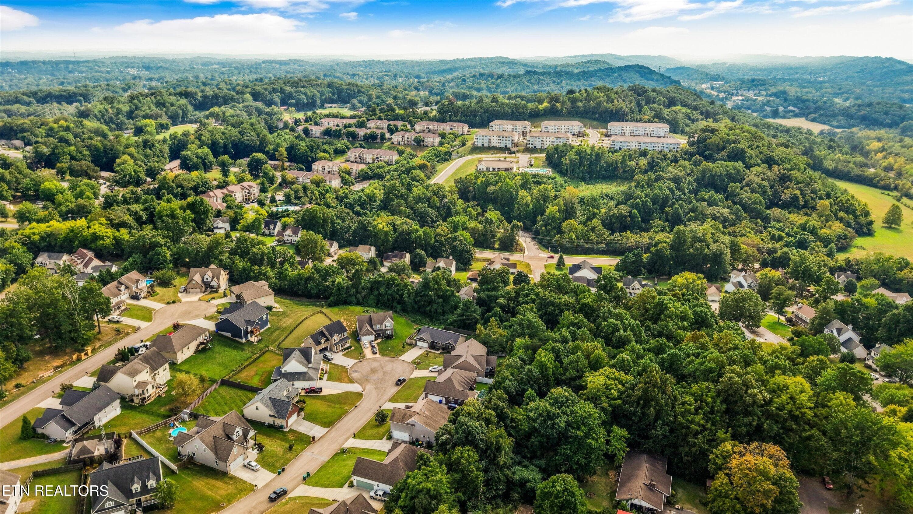 Aerial - 2000 Country Brook Lane, Knoxville, TN 37921, Knoxville