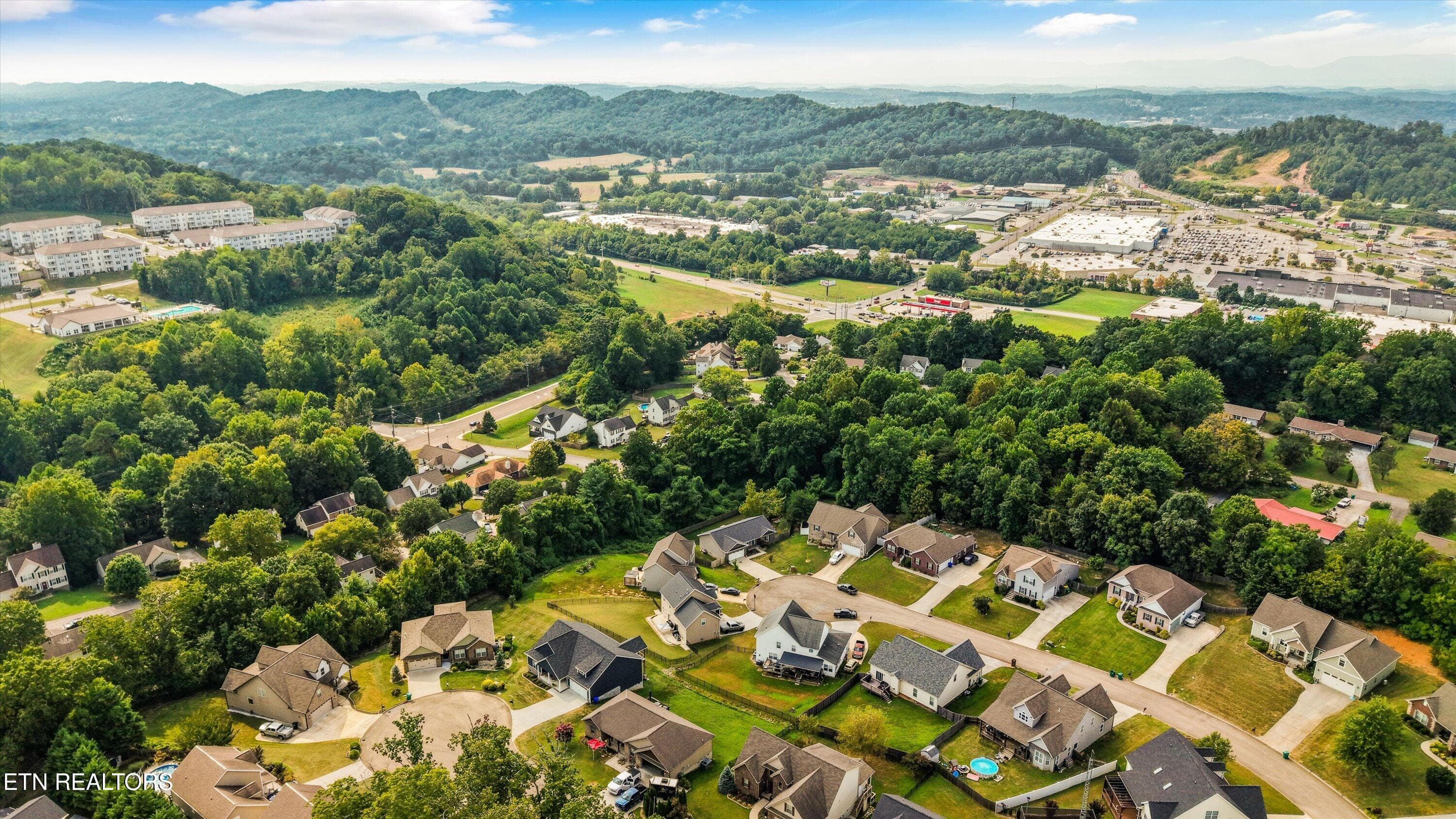 Aerial - 2000 Country Brook Lane, Knoxville, TN 37921, Knoxville