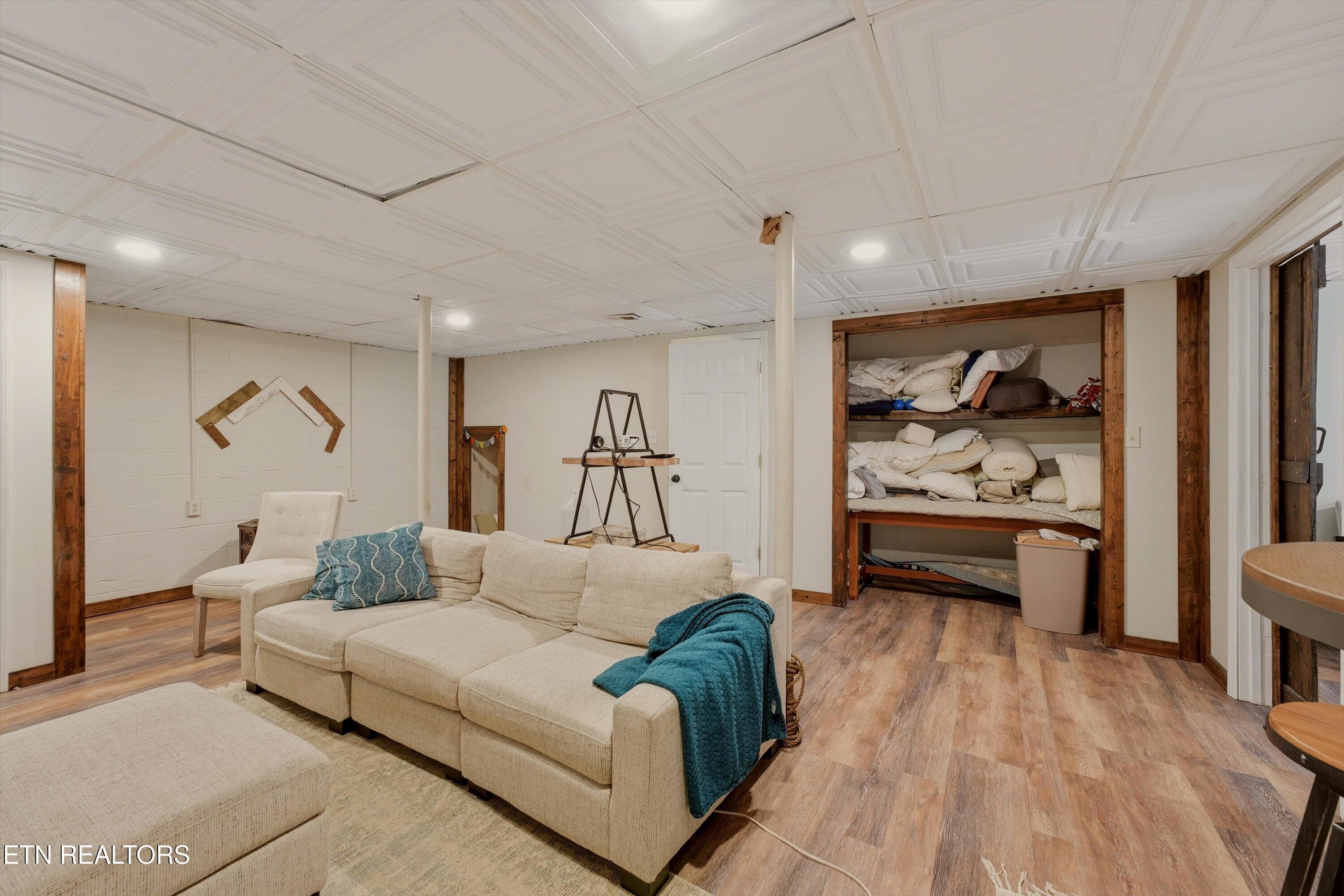 Basement Rec Room - 1412 Michaels Lane, Knoxville, TN 37912