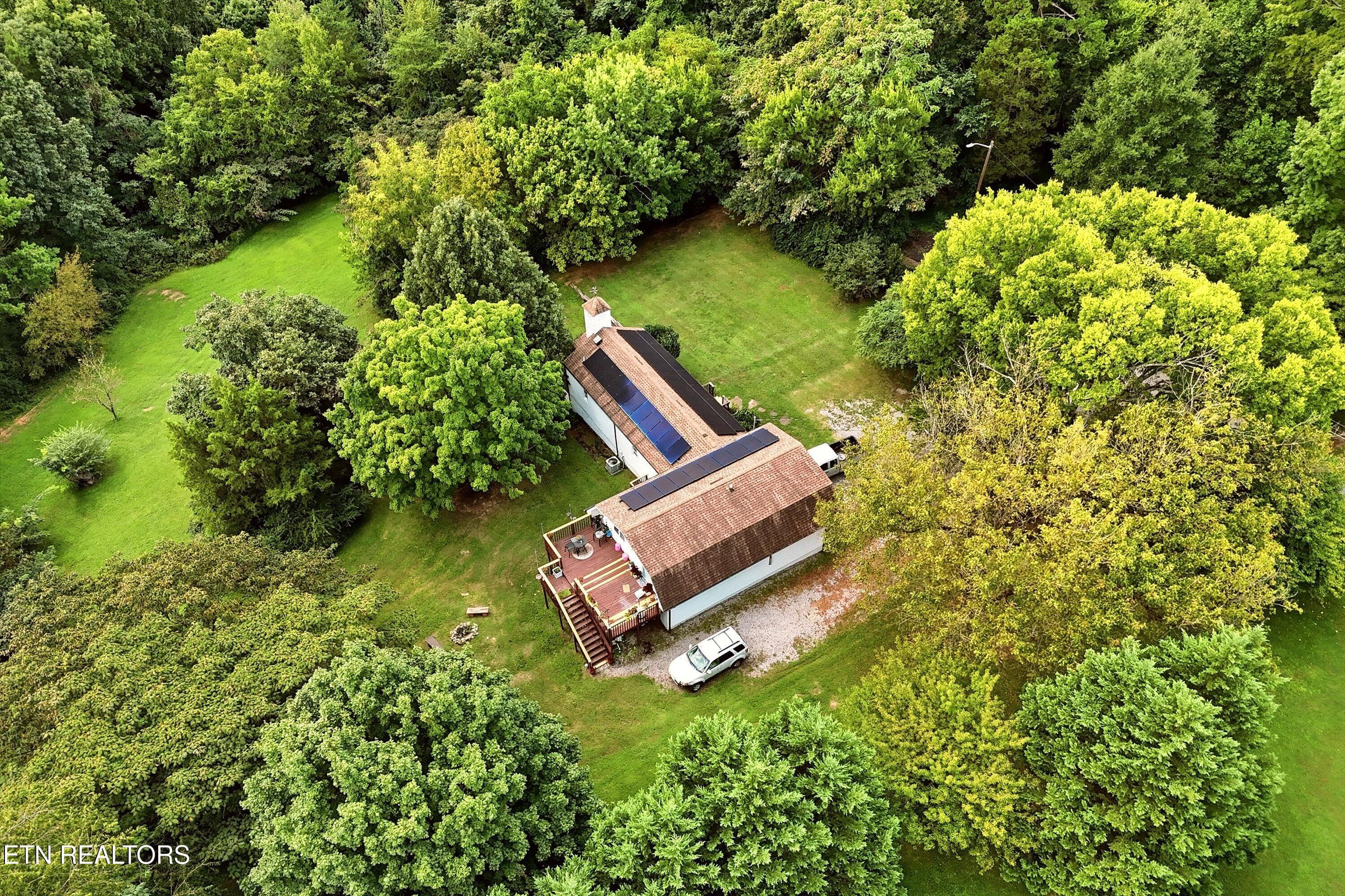 Aerial/Solar - 1412 Michaels Lane, Knoxville, TN 37912
