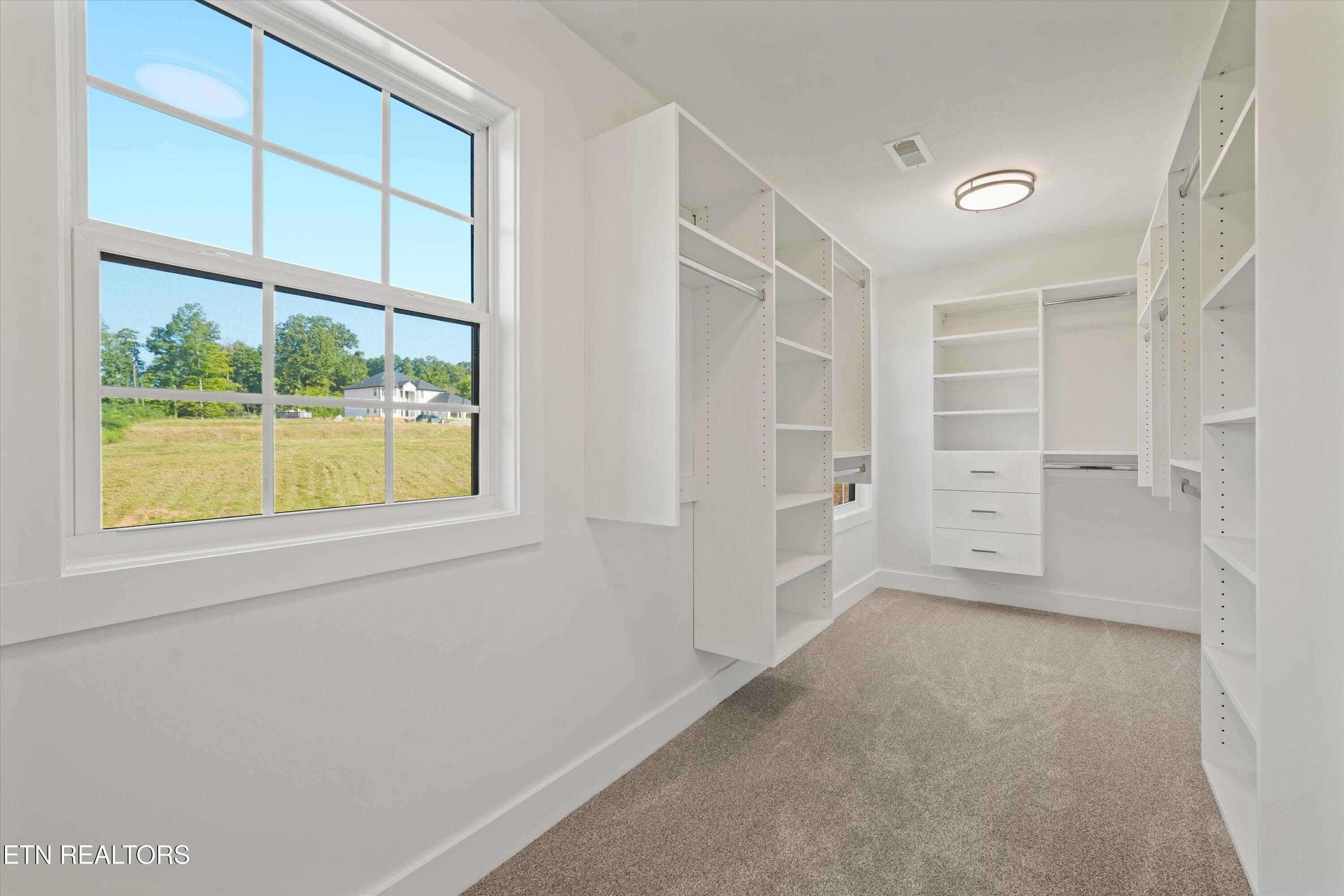 Primary Closet - 9928 Alani Hill Way, Knoxville, TN 37922