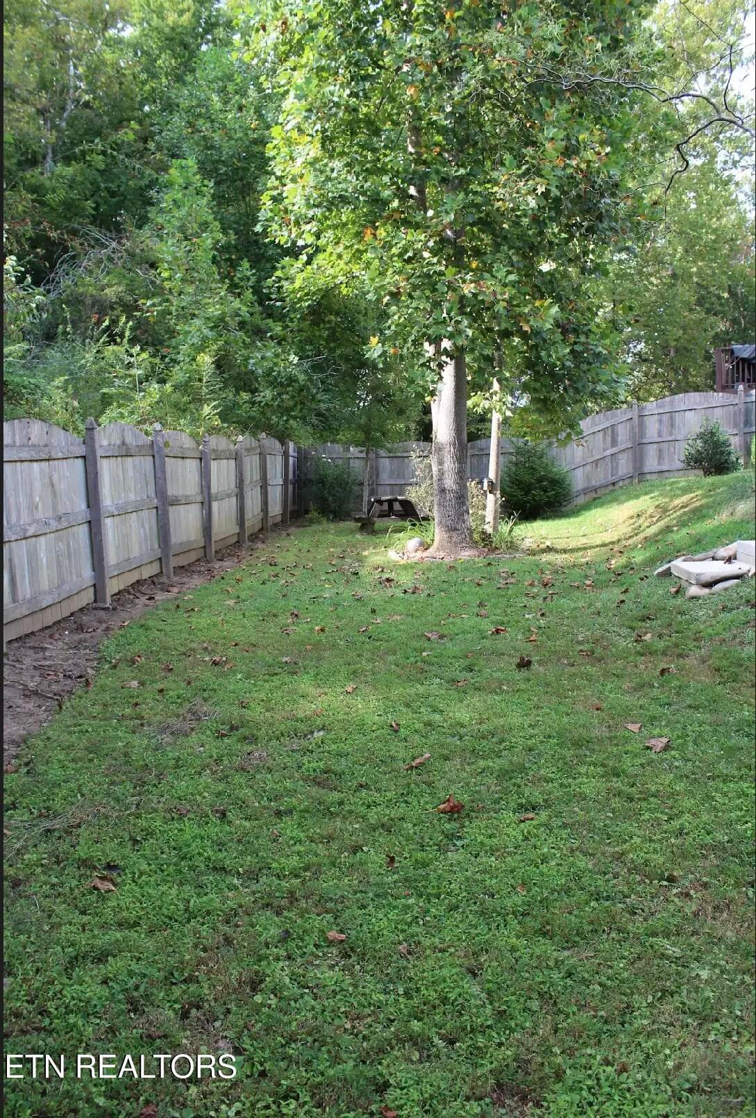 Fenced yard - 5929 Rain Cloud Rd, Knoxville, TN 37918