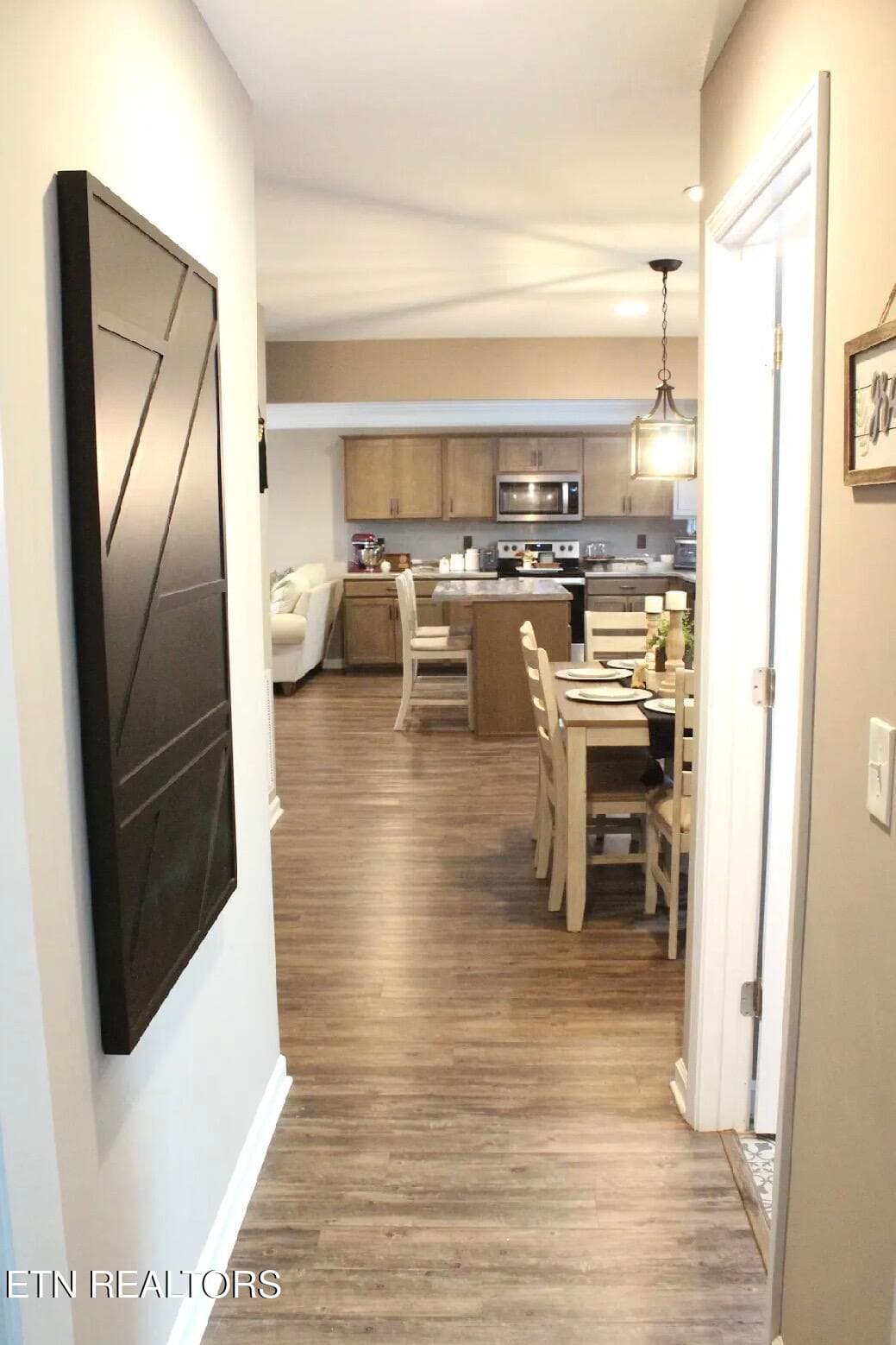 Hallway to half bath - 5929 Rain Cloud Rd, Knoxville, TN 37918