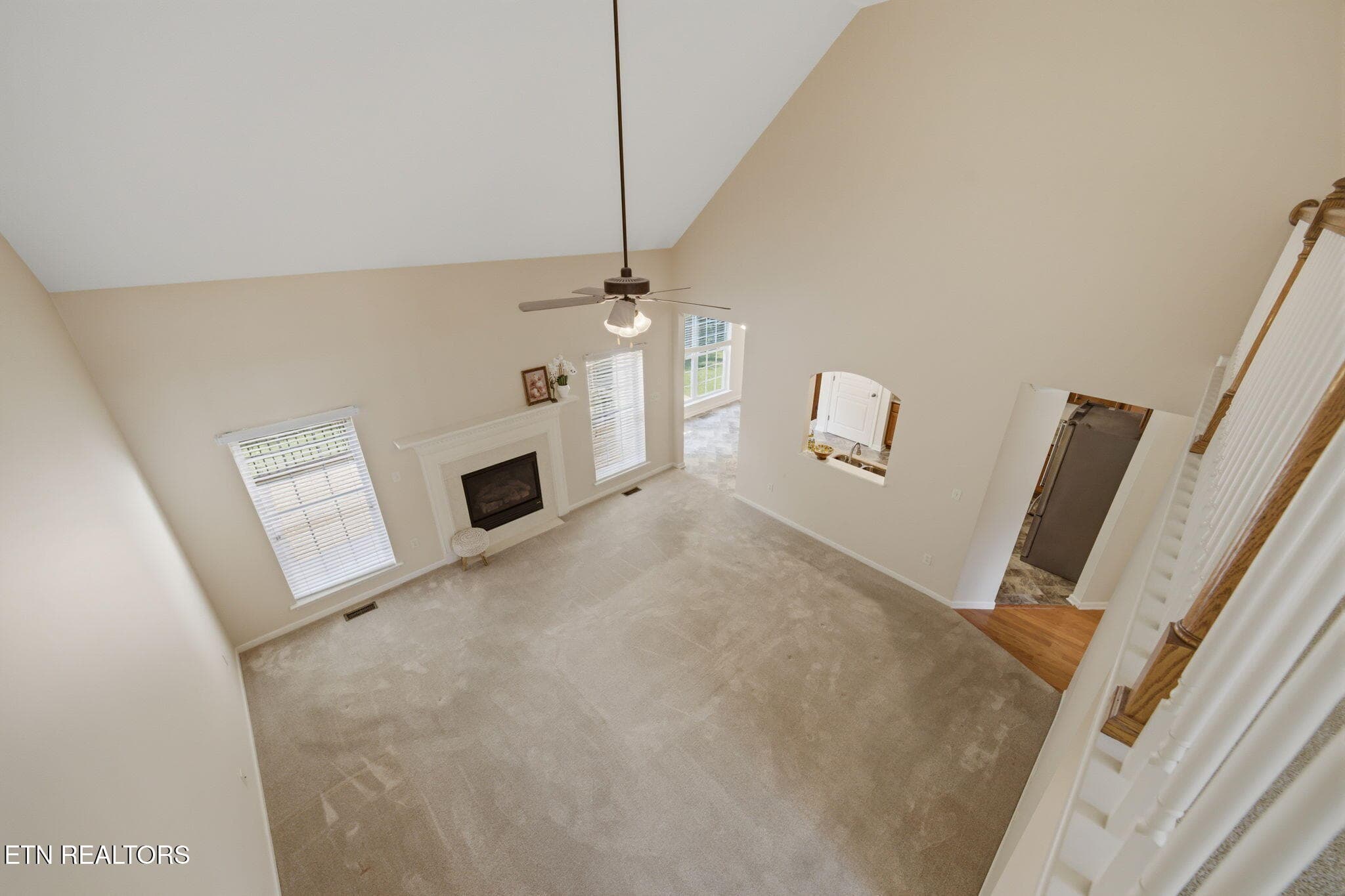 View from stairway balcony - 1721 Bombay Lane, Knoxville, TN 37932