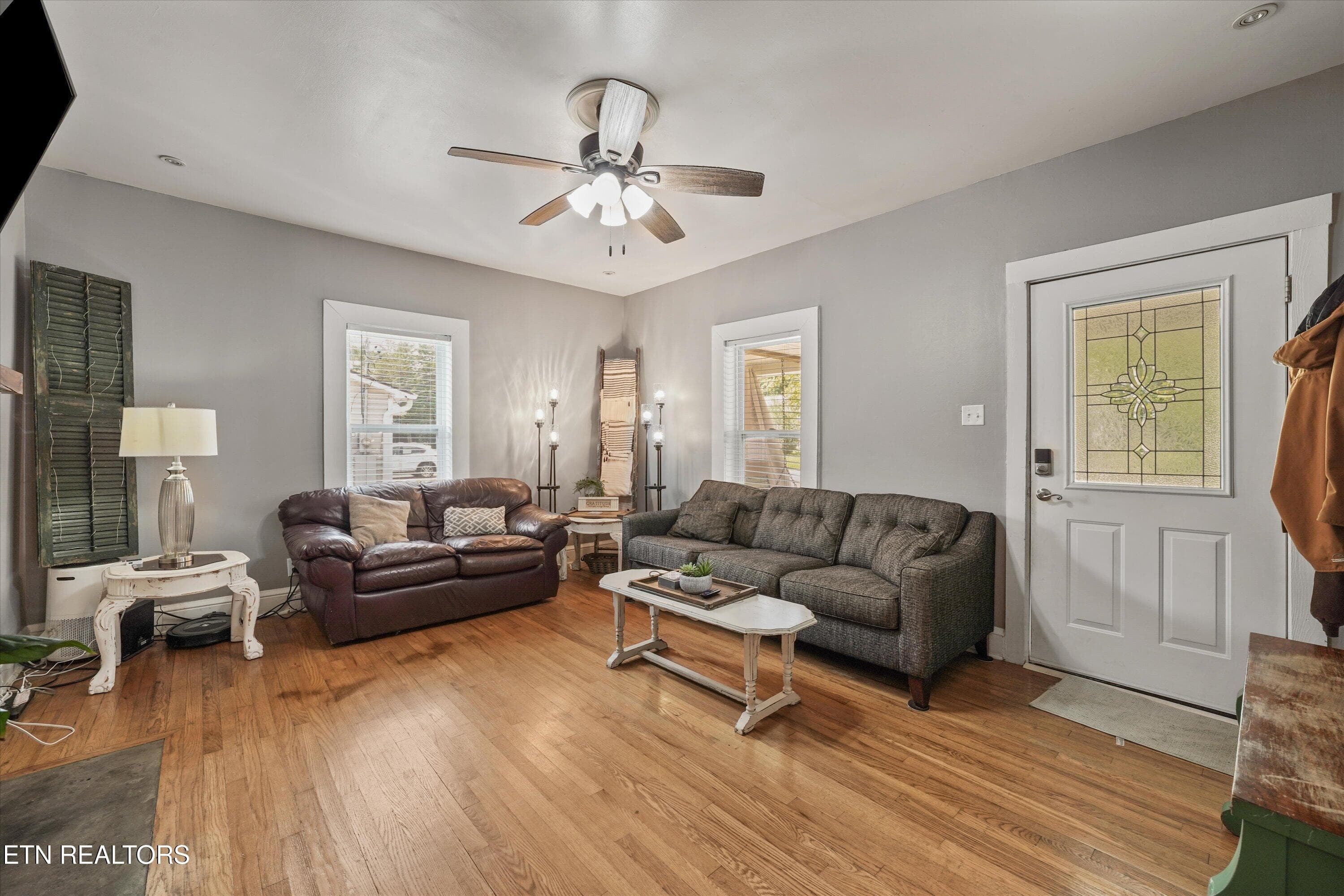 Living Room with Natural Light - 616 Mitchell Drive, Knoxville, TN 37912
