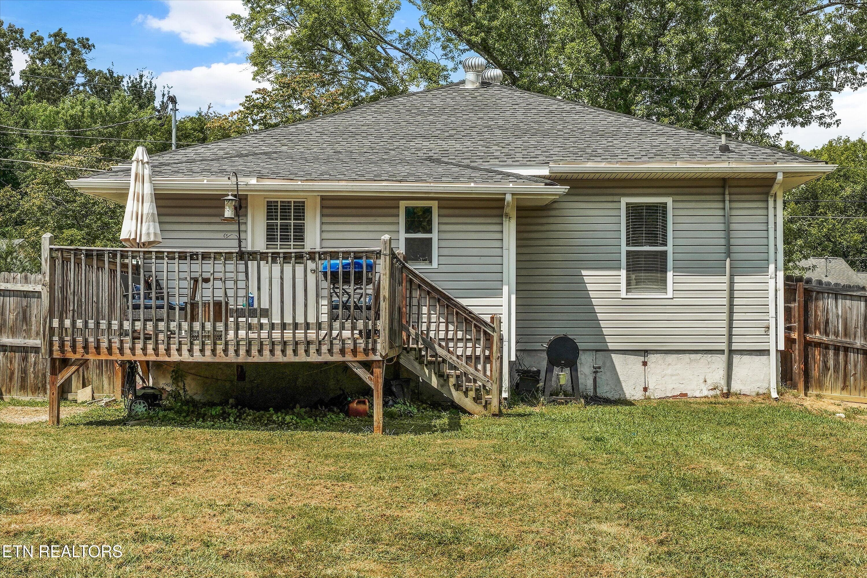 Rear Exterior - 616 Mitchell Drive, Knoxville, TN 37912