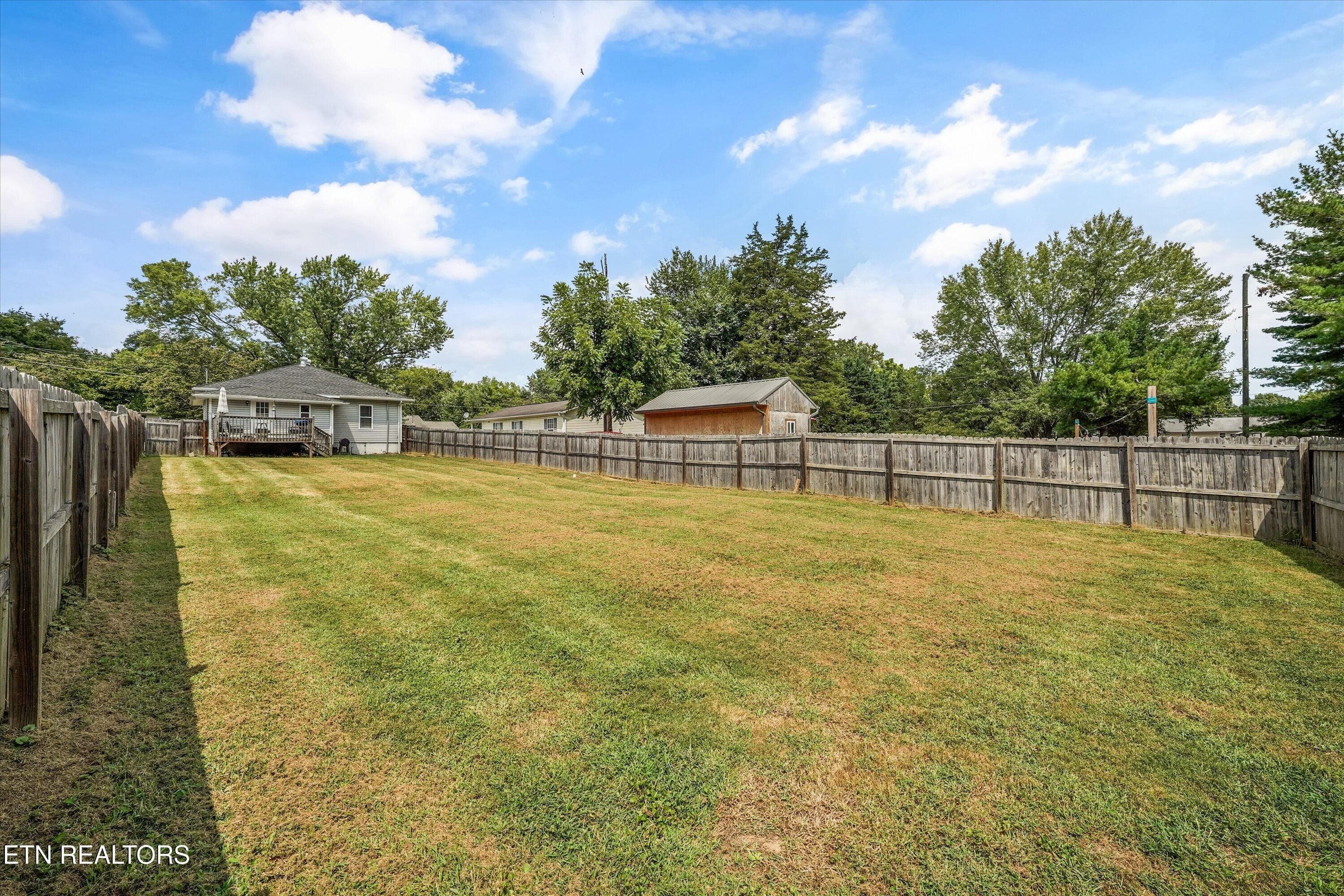 Expansive Fenced-in Backyard - 616 Mitchell Drive, Knoxville, TN 37912