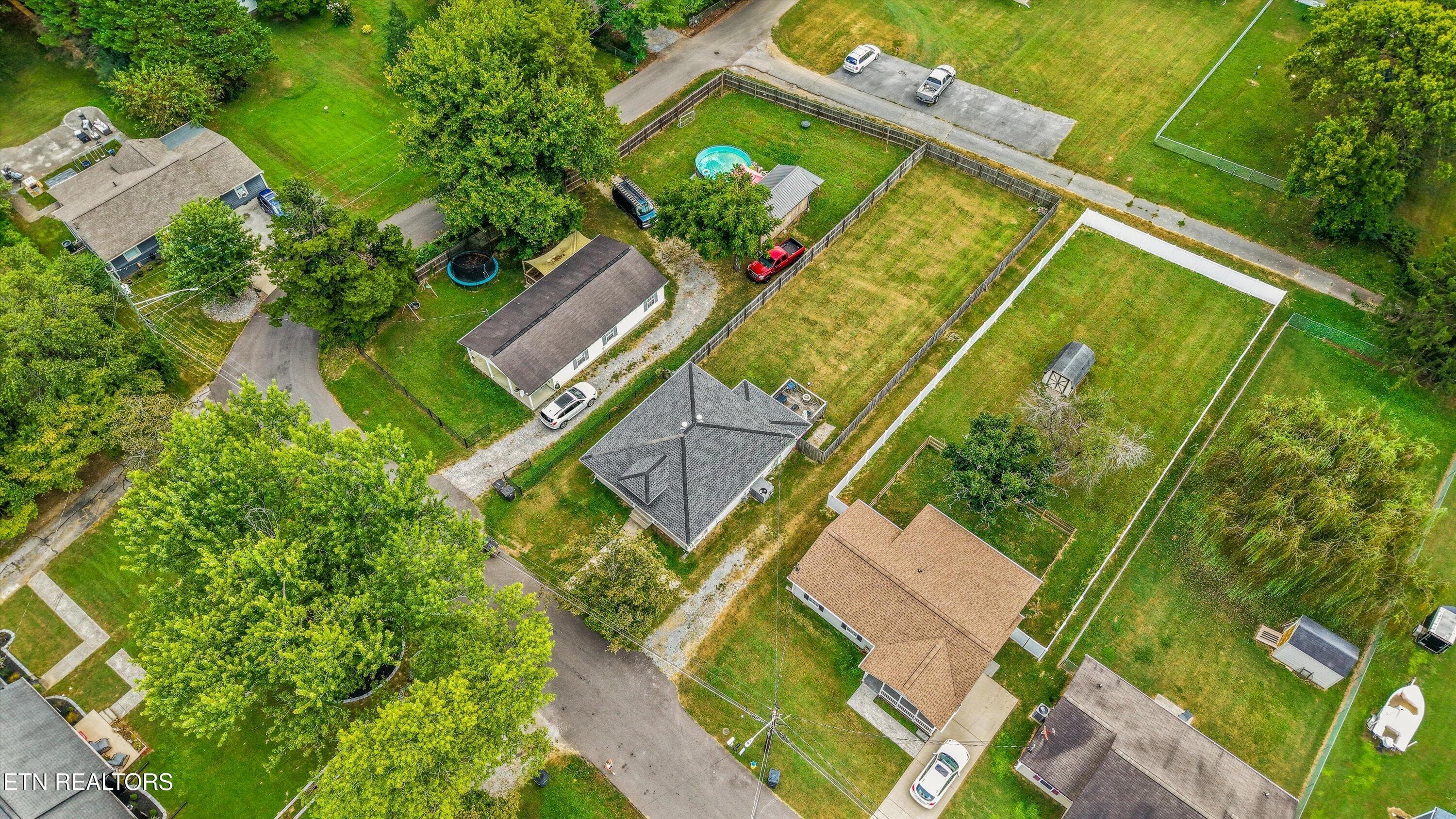 Aerial - 616 Mitchell Drive, Knoxville, TN 37912