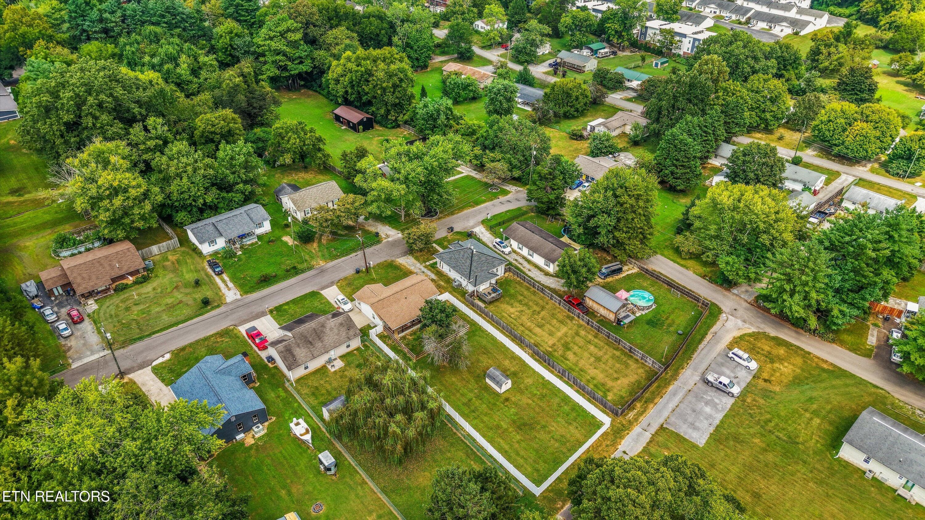 Aerial - 616 Mitchell Drive, Knoxville, TN 37912