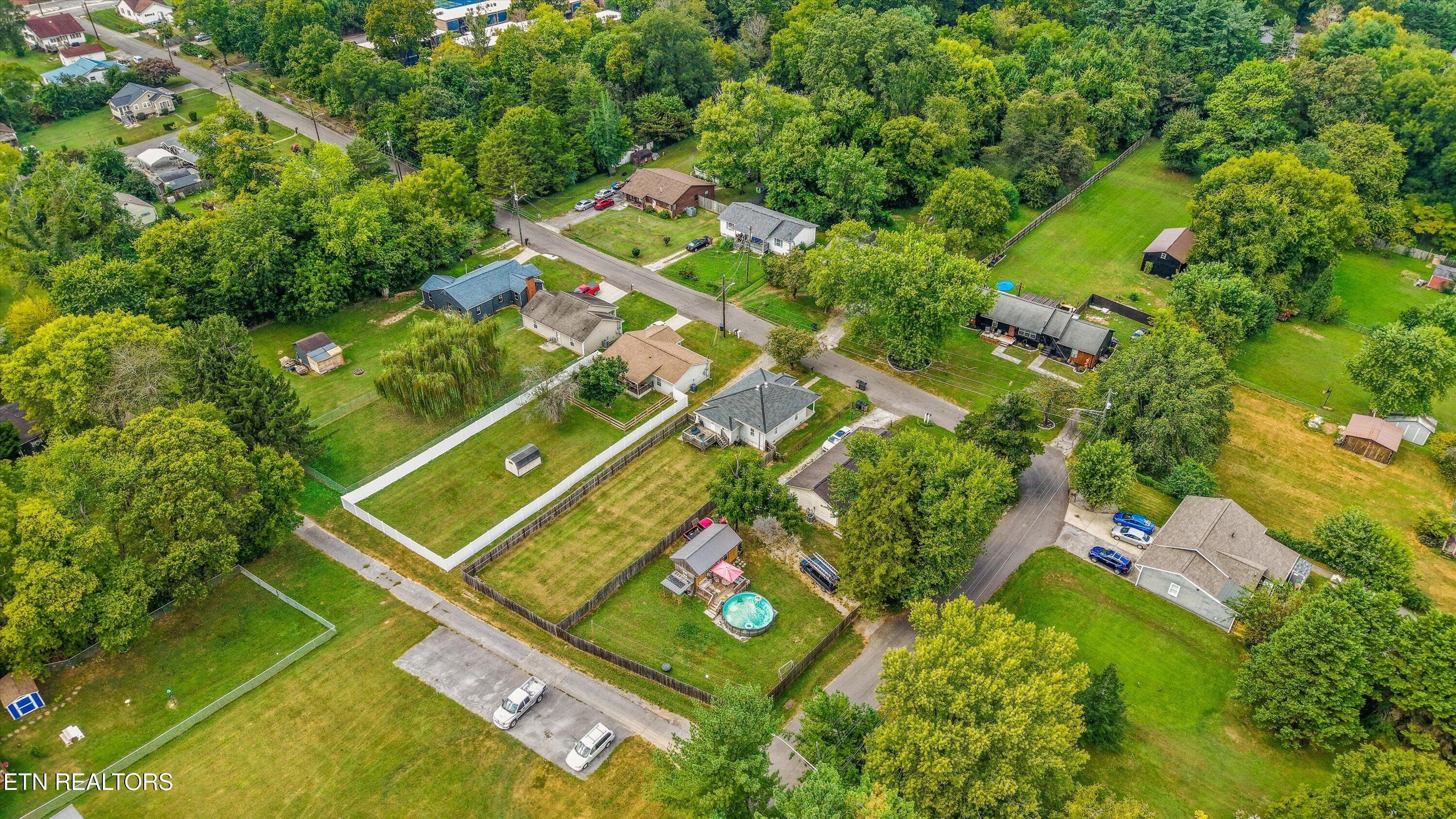 Aerial - 616 Mitchell Drive, Knoxville, TN 37912