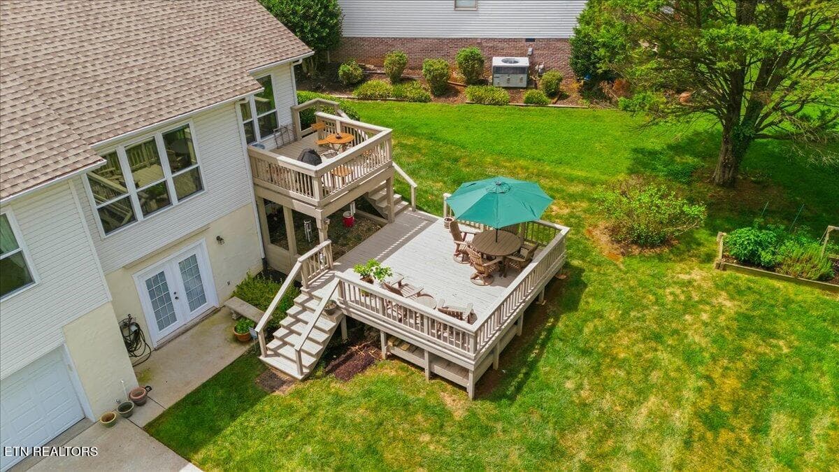 Aerial Rear View - 2365 Conners Creek, Knoxville, TN 37932, Knoxville