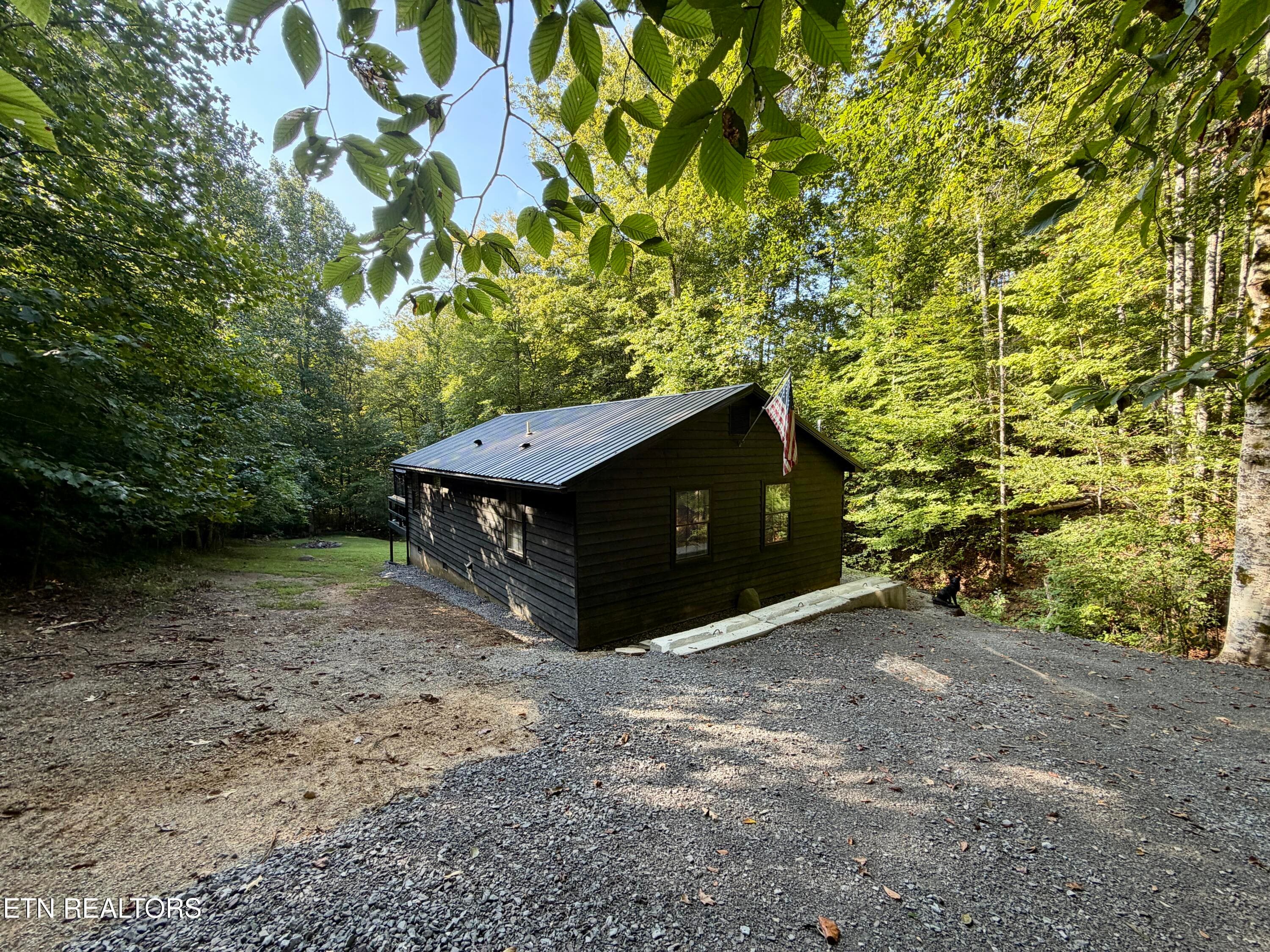 Side of House - 204 Black Fox Harbor Rd, Washburn, TN 37888, Washburn