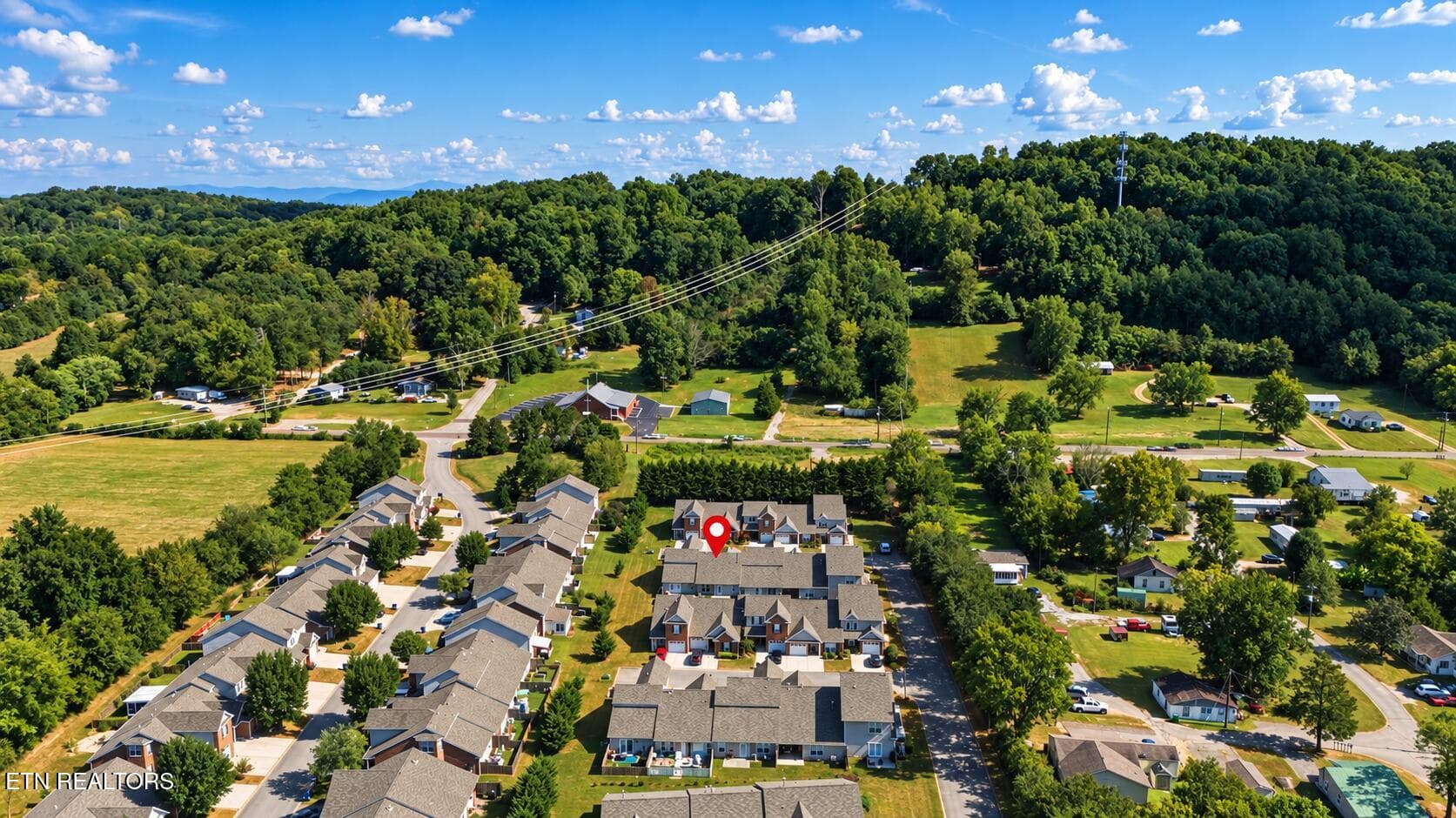 Aerial - 3707 Sean Grove Way, Knoxville, TN 37921, Knoxville