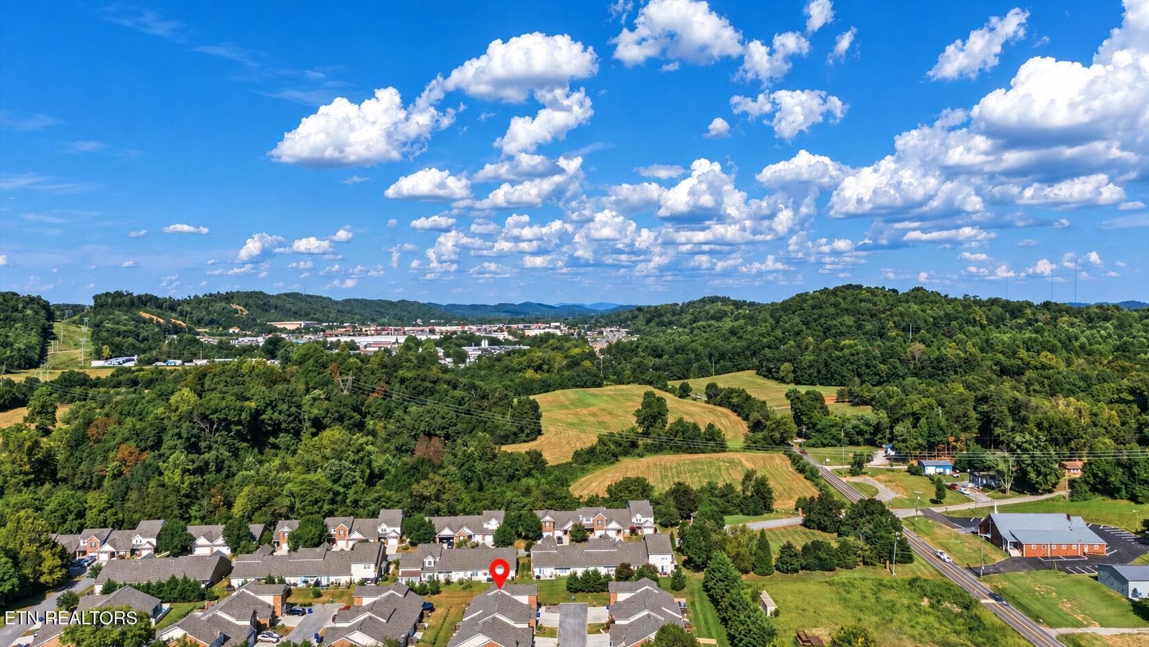 Aerial - 3707 Sean Grove Way, Knoxville, TN 37921, Knoxville