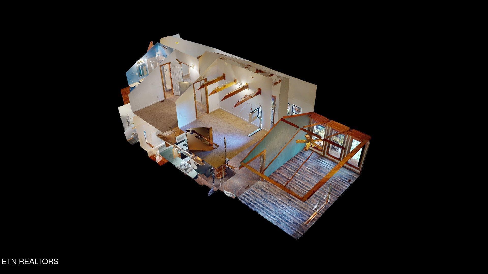 2817-Mountain-View-Cir-Dollhouse-View - 2817 Mountain View Circle, Pigeon Forge, TN 37862, Pigeon Forge